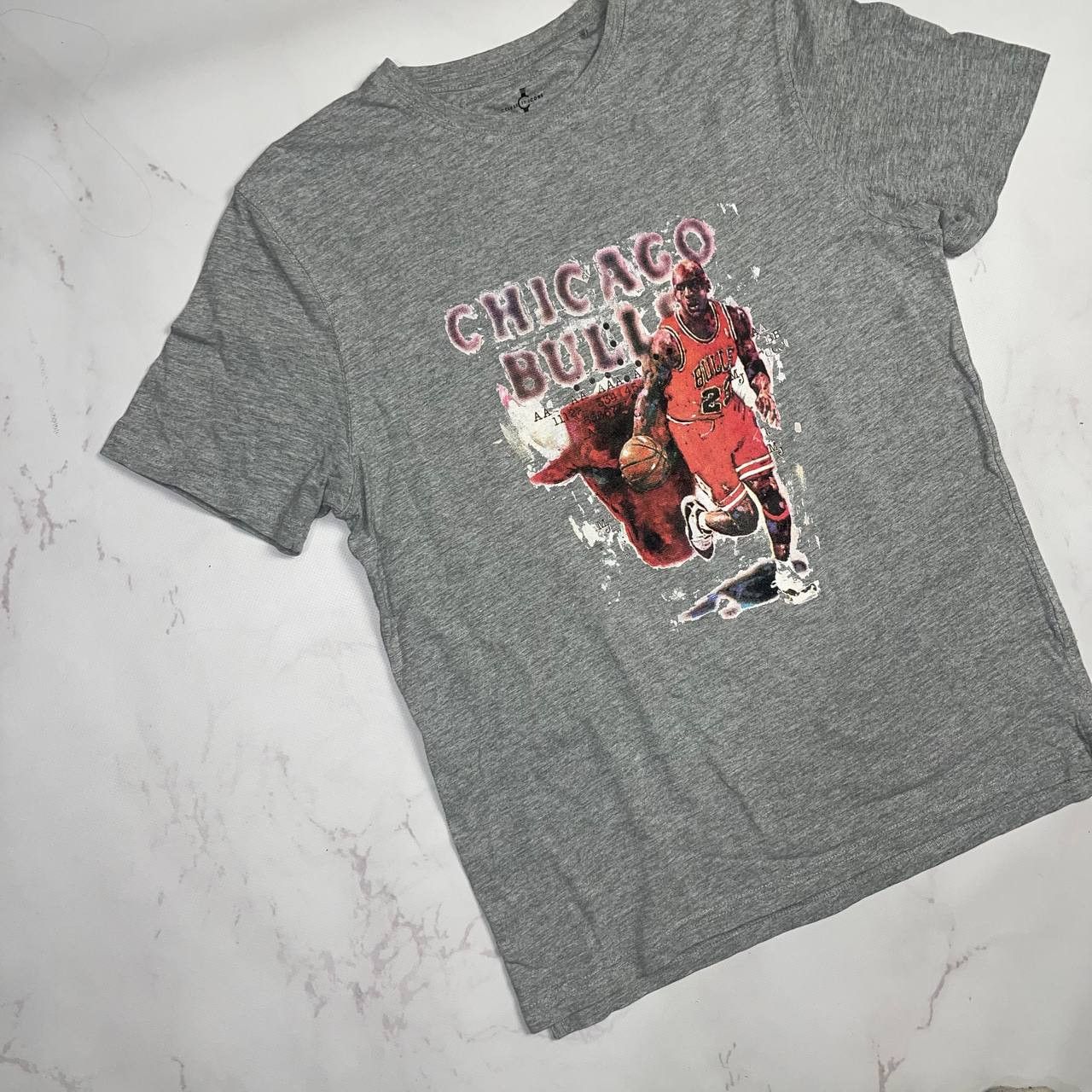 Vintage NBA Celebrity Icons Chicago Bull T-shirt Size:M Size US M / EU 48-50 / 2 - 2 Thumbnail