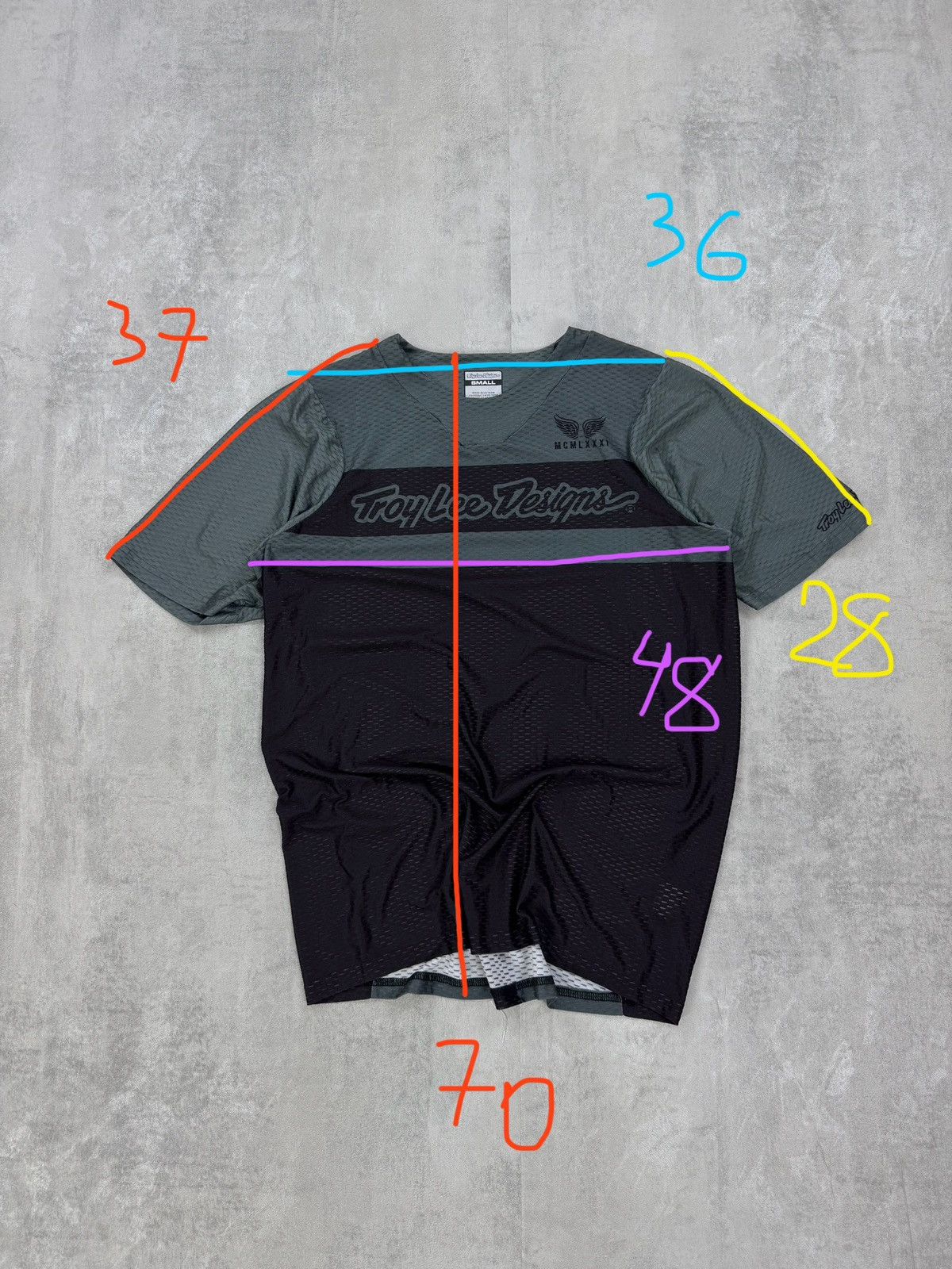 Designer Troy Lee Design Jersey Race Shop Mesh Racing T-shirt Mens Size US S / EU 44-46 / 1 - 10 Thumbnail