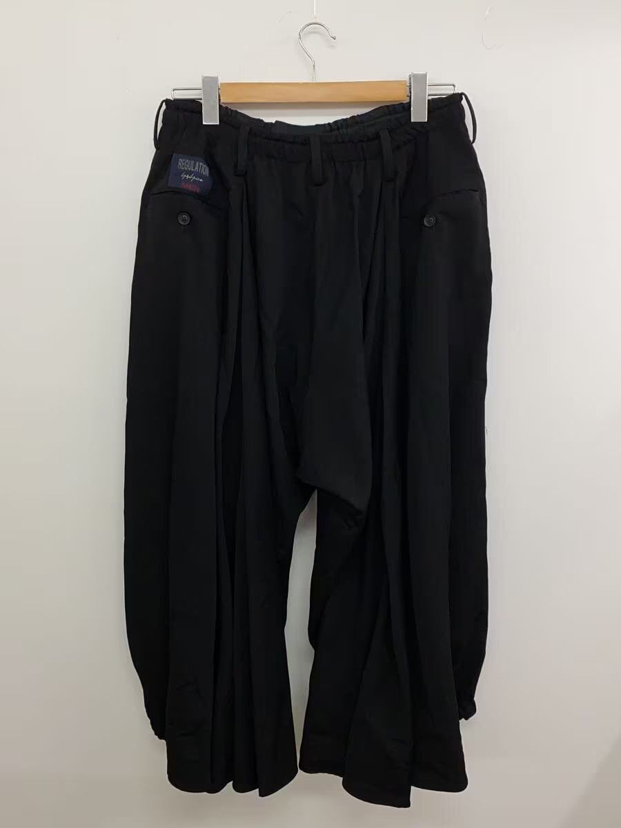 Yohji Yamamoto yohji yamamoto POUR HOMME 21AW/Wool gabardine crow pants Size US 31 - 2 Thumbnail