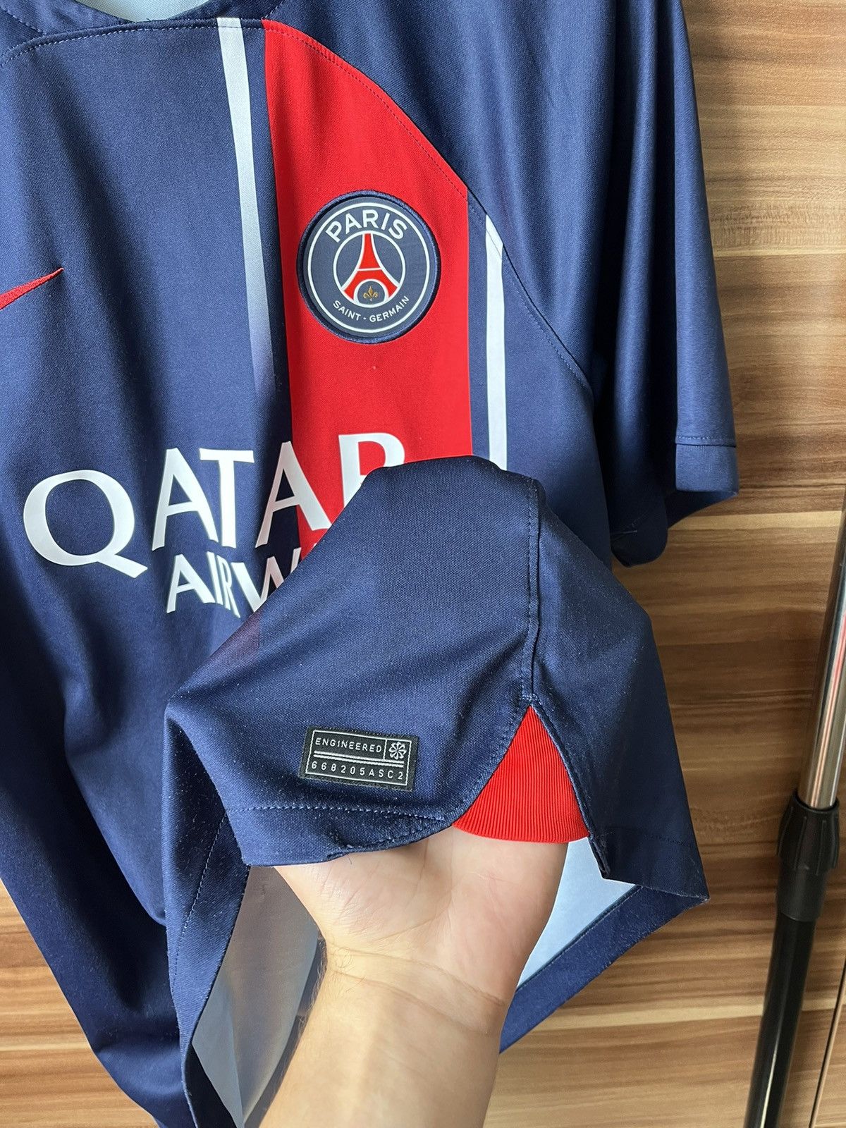 Nike 🇫🇷Nike PSG Football Soccer Jersey Stadium Home 2023/2024 Size US M / EU 48-50 / 2 - 8 Thumbnail