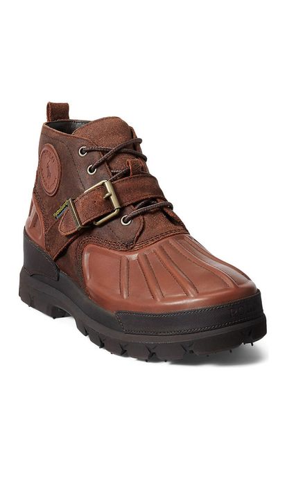 polo ralph lauren suede boots