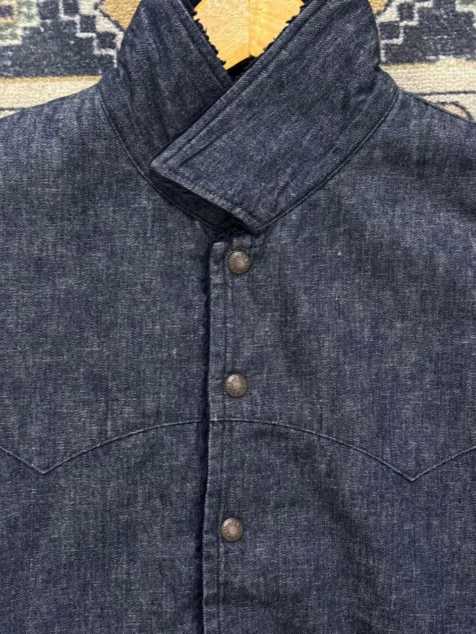 Tenderloin Tenderloin Boa Sherpa Western Denim Jacket Made in JAPAN Size US XS / EU 42 / 0 - 6 Thumbnail