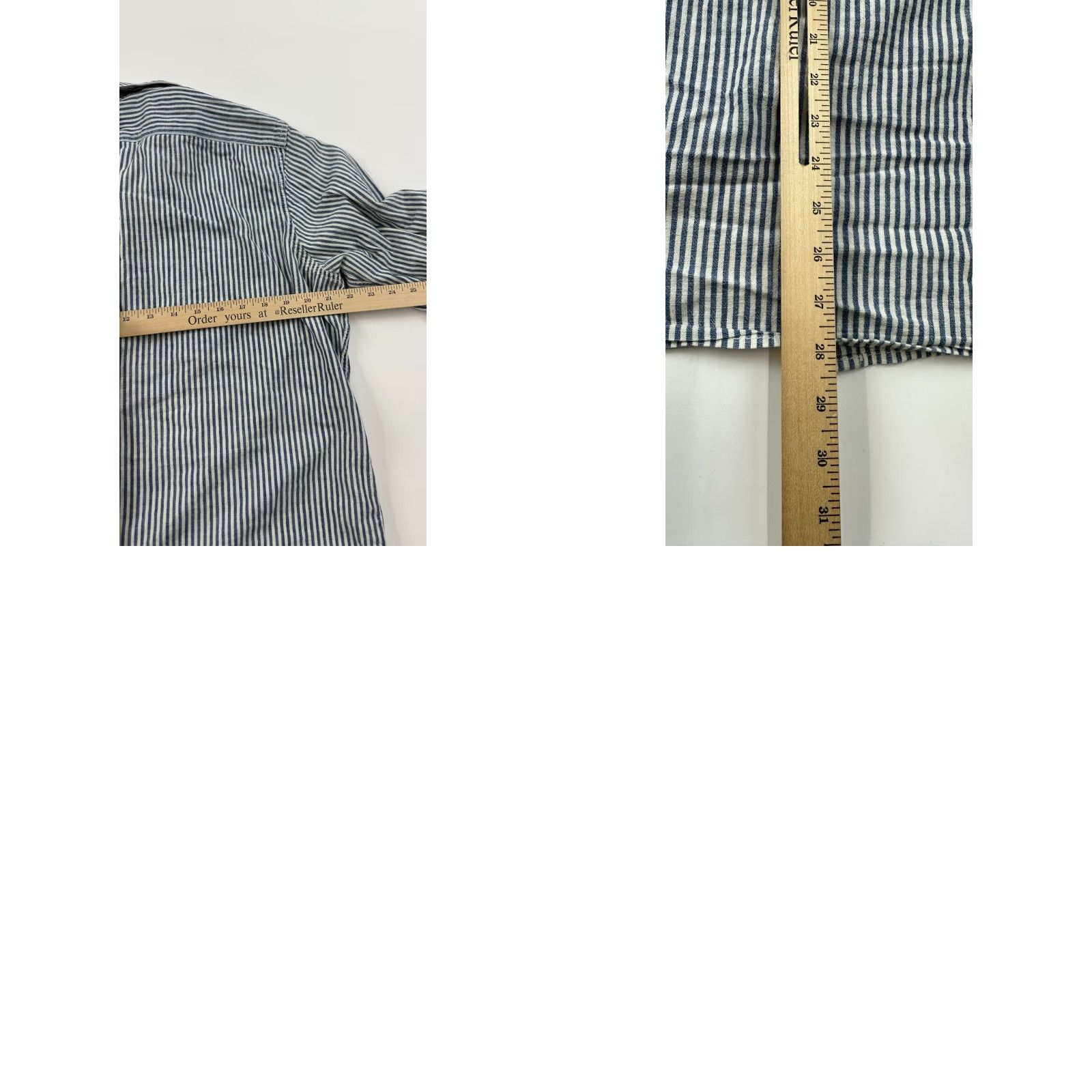 Gap Gap Button-Up Shirt Mens Large Blue Striped Long Sleeve Collared Casual Workwear Size US L / EU 52-54 / 3 - 8 Thumbnail