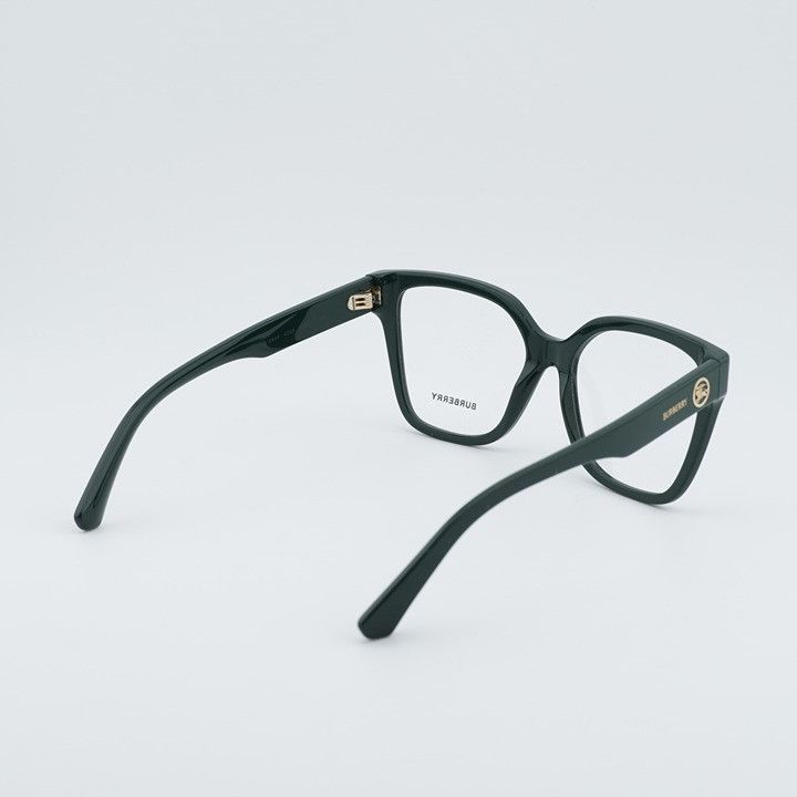 Burberry Burberry BE2443 4203 Eyeglasses Green 53mm Square Frame Size ONE SIZE - 11 Thumbnail