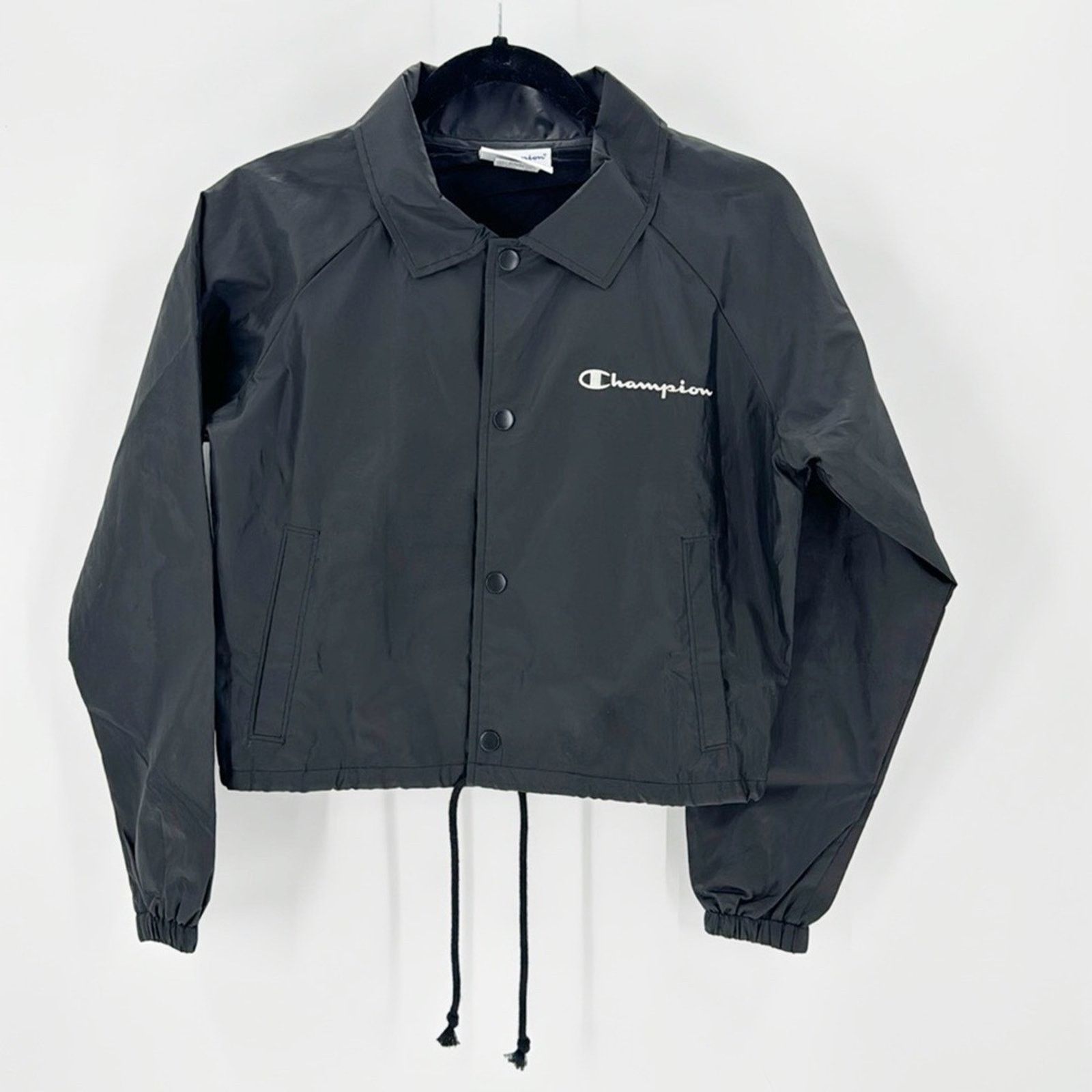 Champion Champion Authentic Cropped Coaches Jacket windbreaker sz XS Size XS / US 0-2 / IT 36-38 - 1 Thumbnail