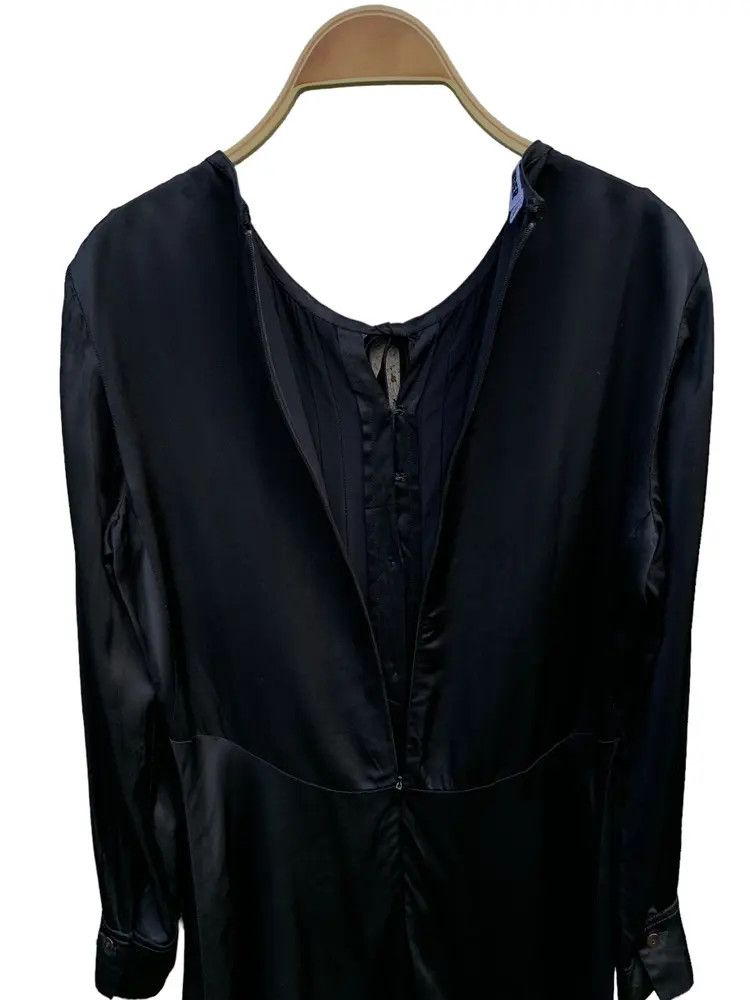 Jil Sander Jil Sander pleated detail viscose black dress Size XS / US 0-2 / IT 36-38 - 10 Thumbnail