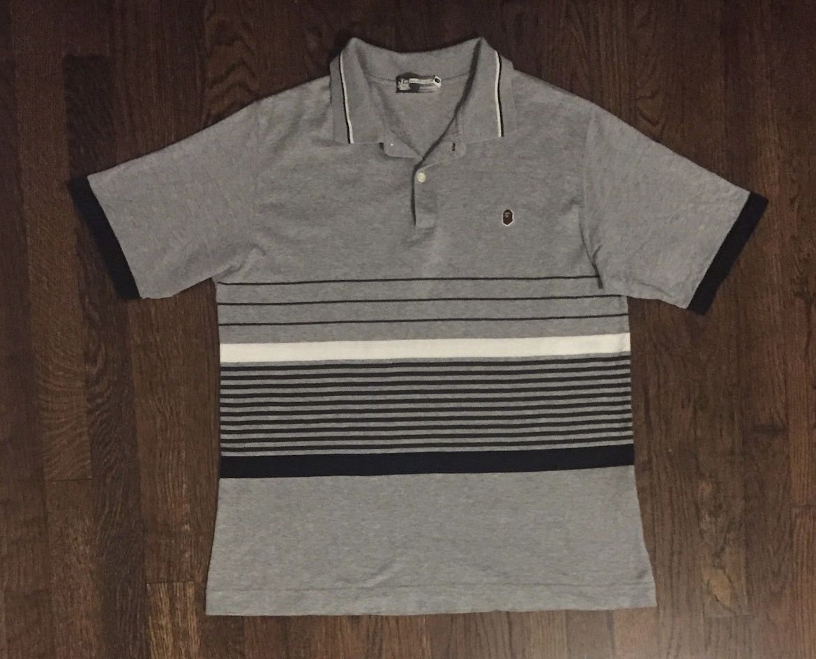 Bape Bape logo polo shirt Size US M / EU 48-50 / 2 - 1 Thumbnail
