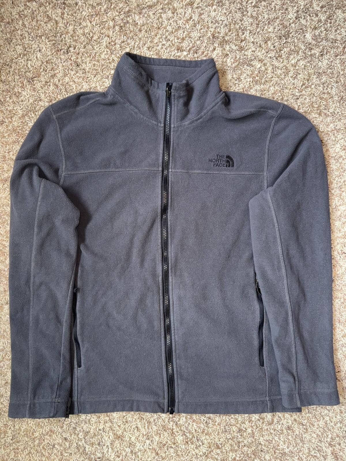 Nike The North Face Men's Gray Fleece Jacket Zip Front Size US L / EU 52-54 / 3 - 1 Thumbnail