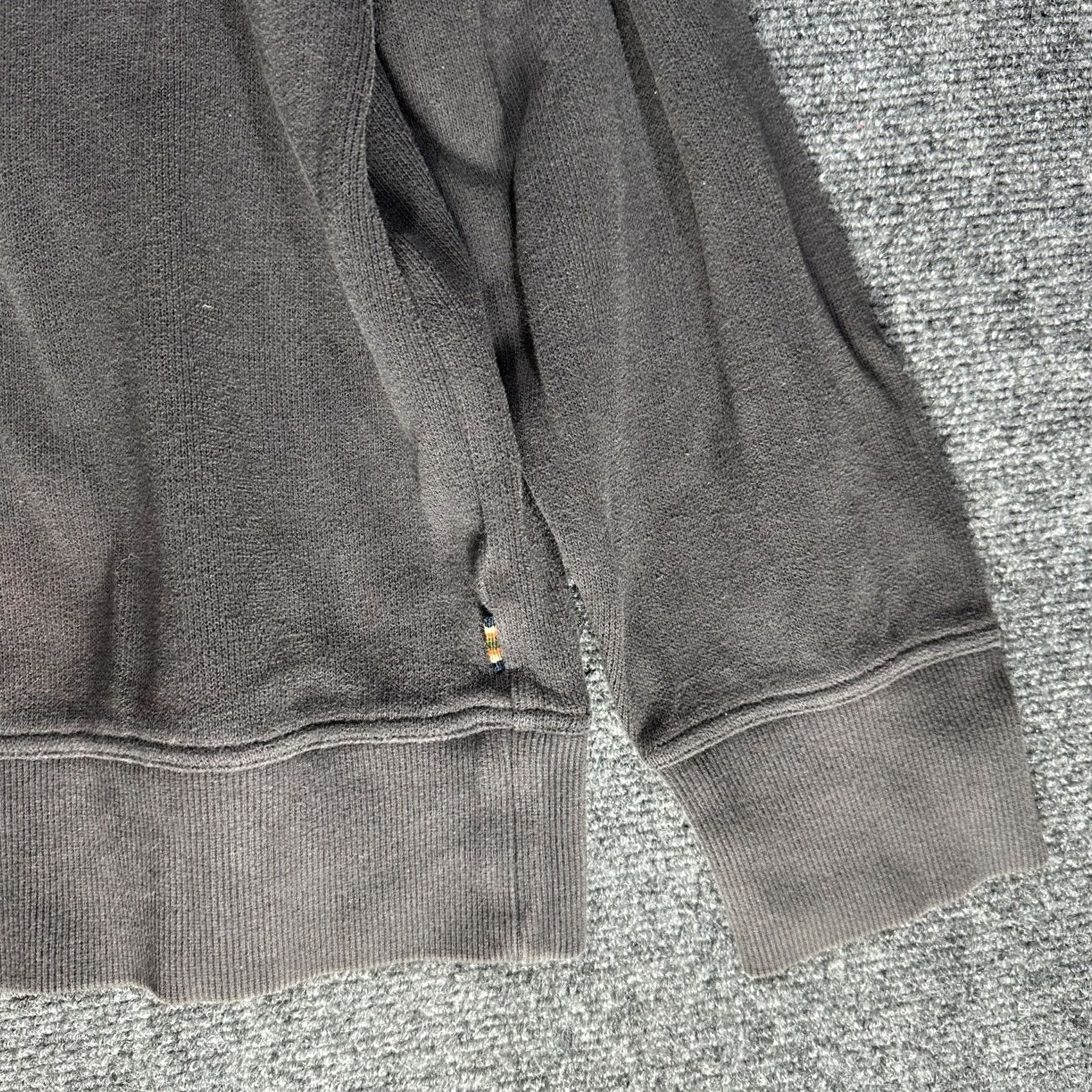 Eddie Bauer Eddie Bauer Sweater Mens XL 1/4 Zip Gray Cotton Ribbed Knit Pullover Long Sleeve Knit Pullover Shirt (adapted as per rules) Size US XL / EU 56 / 4 - 2 Thumbnail