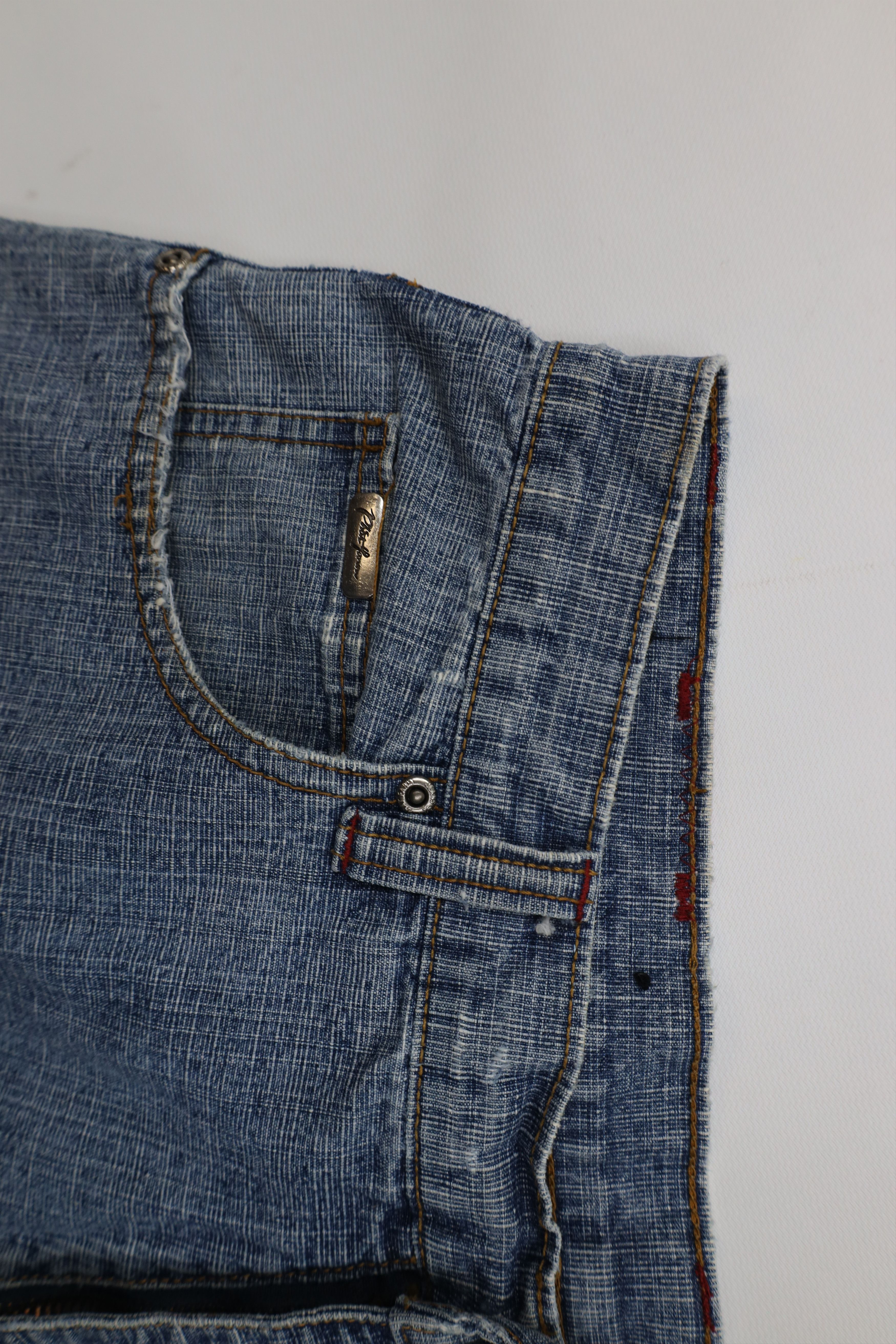 Phat Farm Vintage 90s Y2K Phat Farm Baggy Fit Wide Leg Denim Jeans Size US 34 / EU 50 - 10 Thumbnail