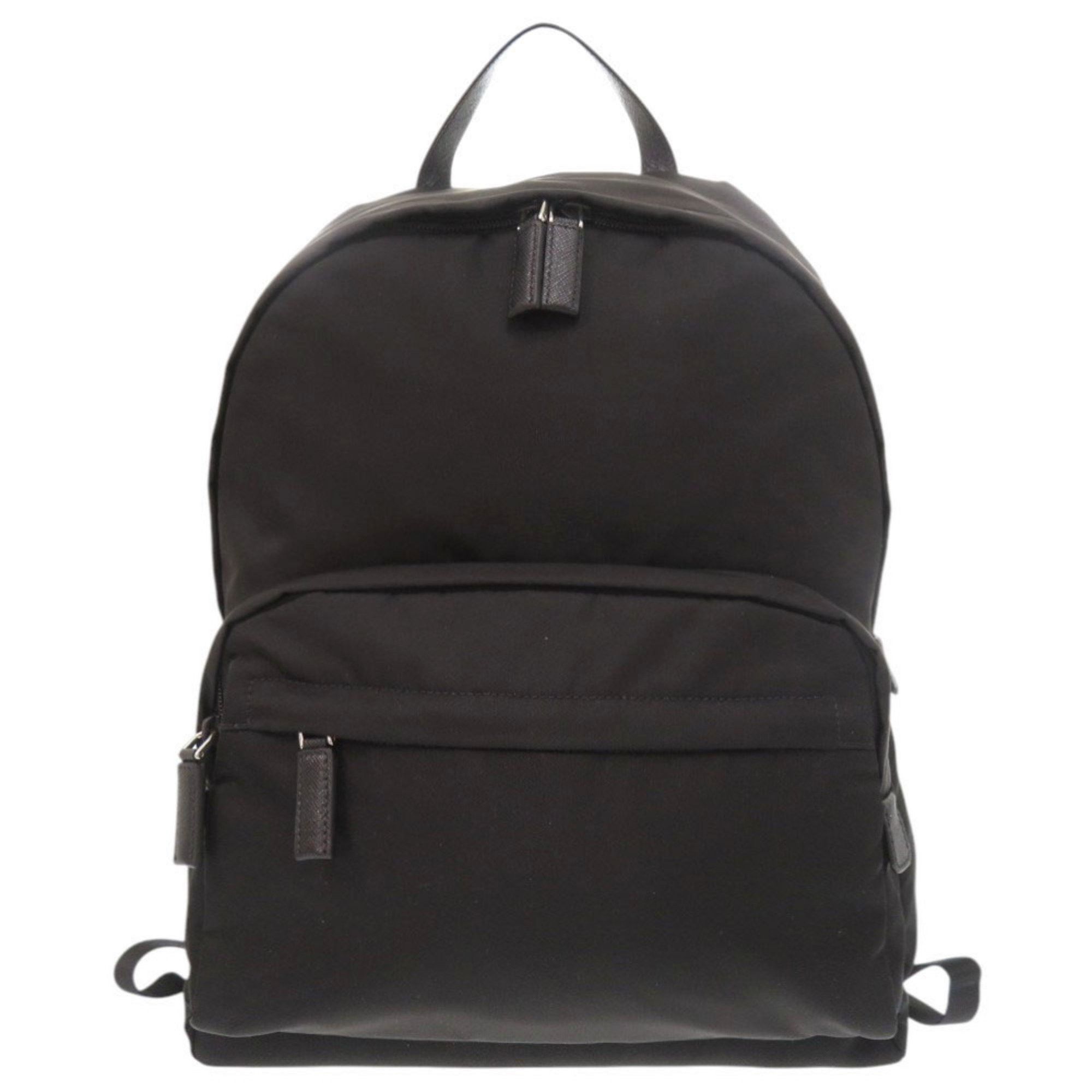 Prada Like new Prada nylon black backpack/daypack, black, 1213 PRADA Size ONE SIZE - 1 Thumbnail