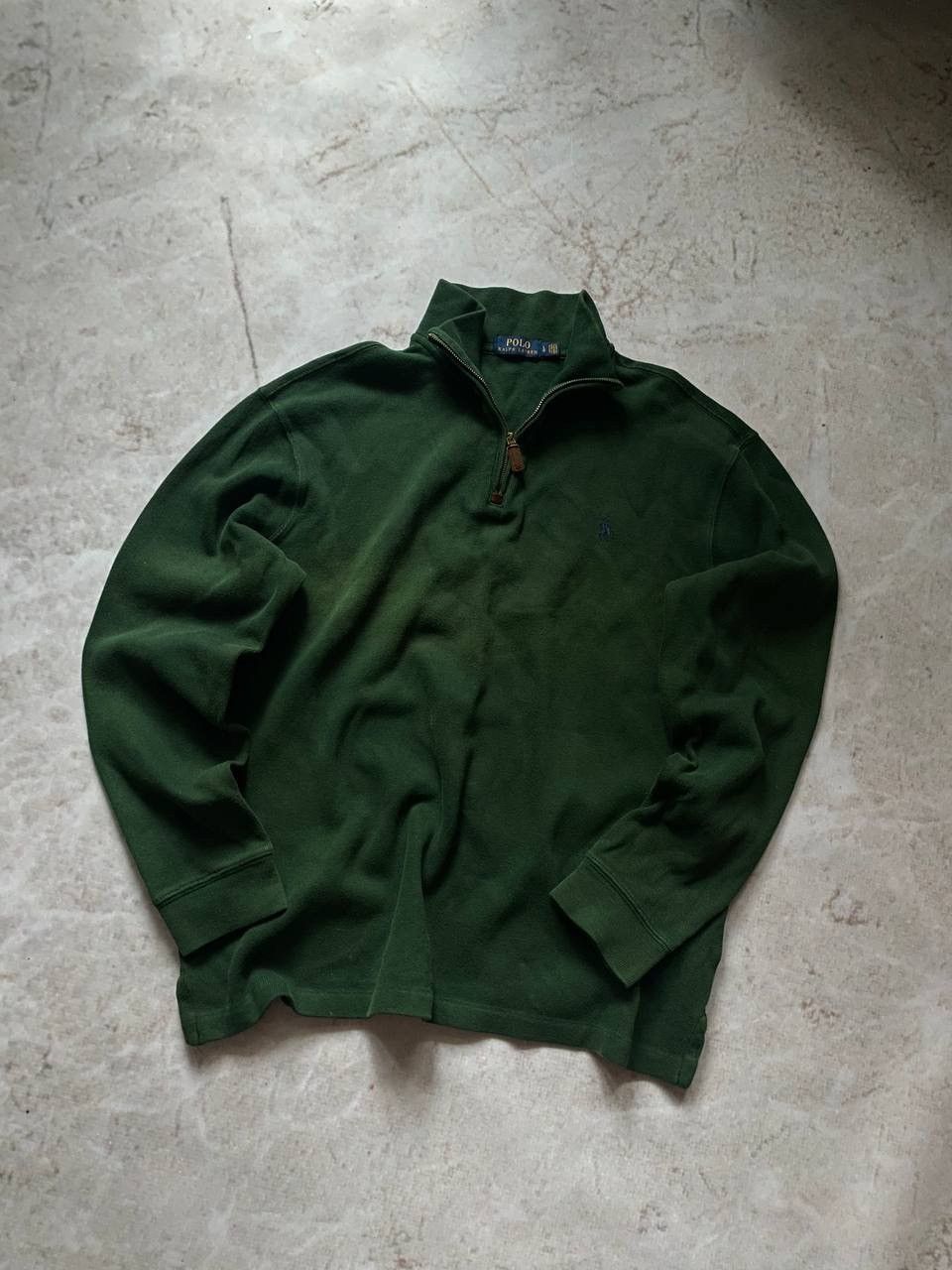 Polo Ralph Lauren × Vintage Vintage Polo Ralph Lauren 1/4 Zip Up Luxury Hype Size US L / EU 52-54 / 3 - 1 Thumbnail