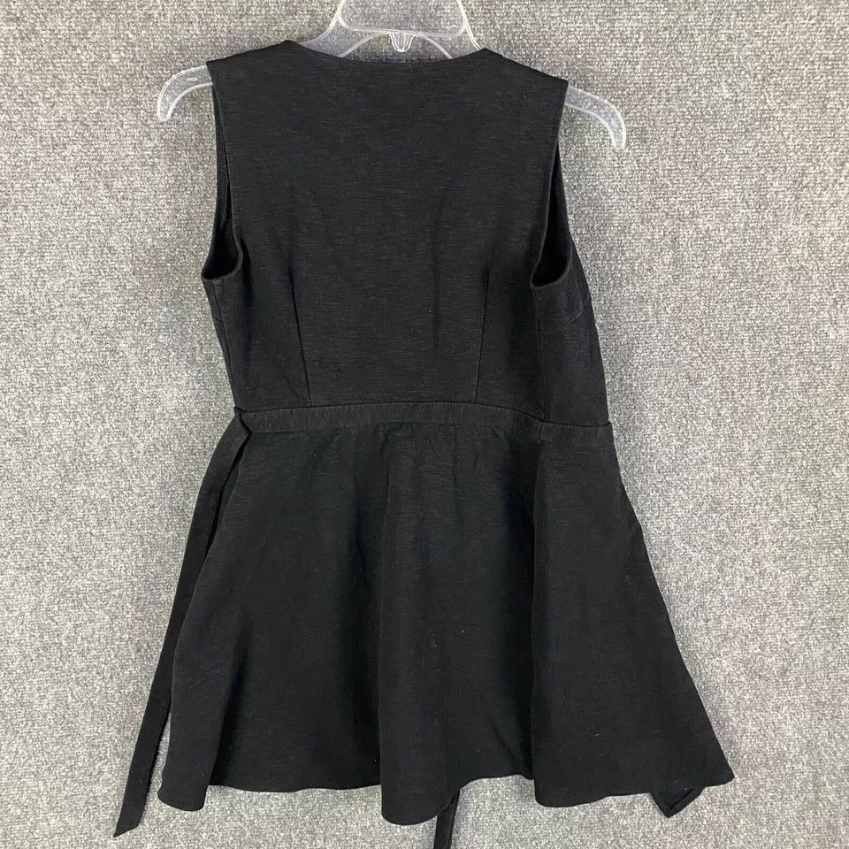 J.Crew J Crew Dress Women's XS A-Line Sleeveless Black Adults Size XS / US 0-2 / IT 36-38 - 8 Thumbnail