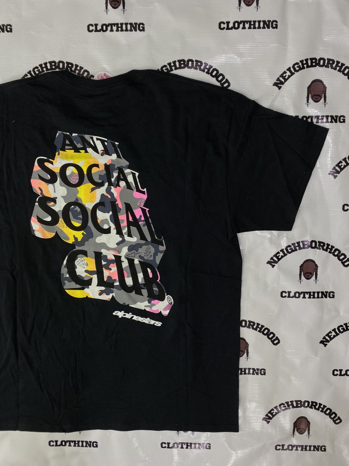 Alpinestars × Anti Social Social Club ASSC X ALPINESTARS TEE. Size US XL / EU 56 / 4 - 8 Thumbnail