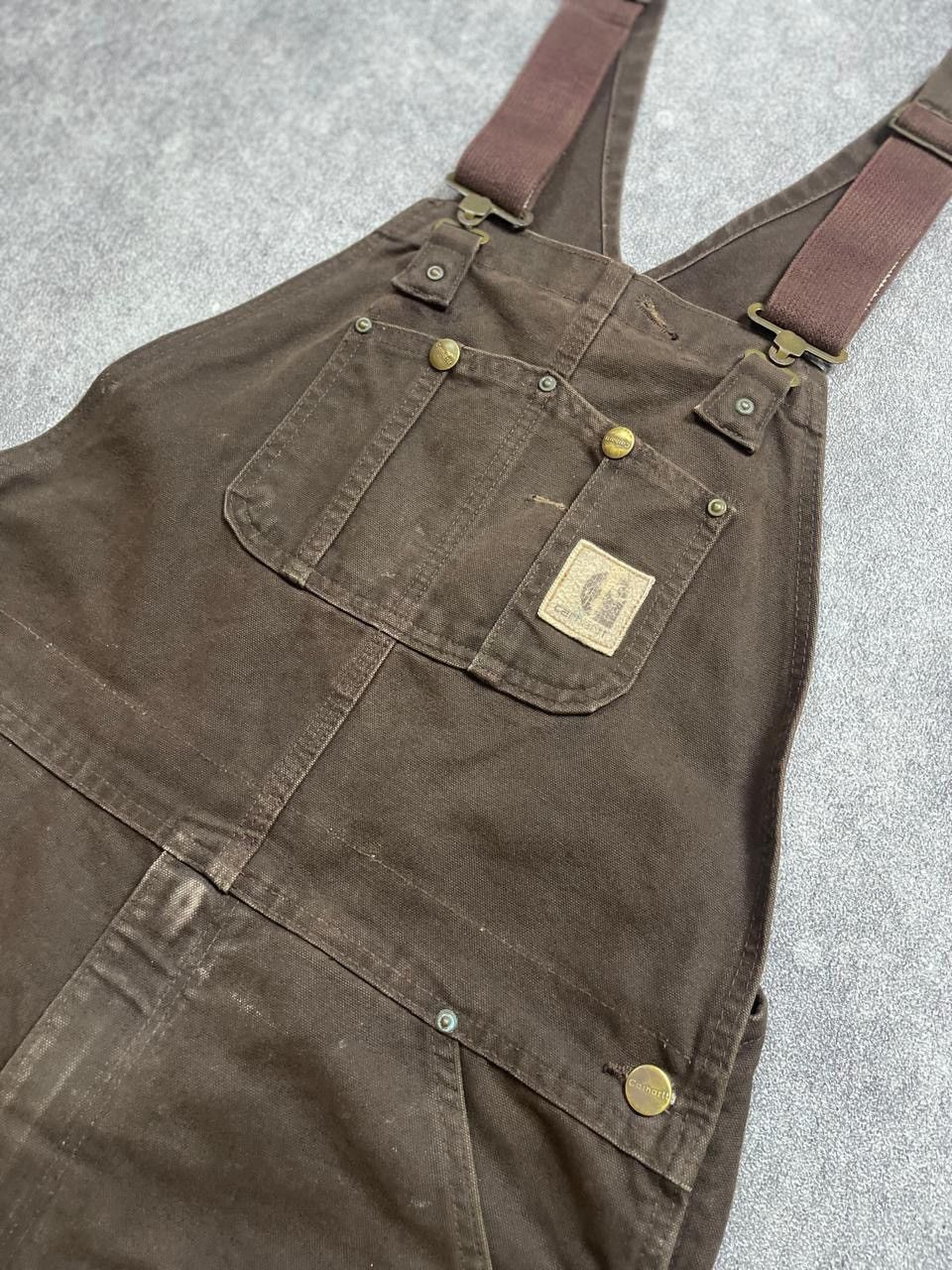 Carhartt Vintage Carhartt Overall DKB Size US 34 / EU 50 - 4 Thumbnail