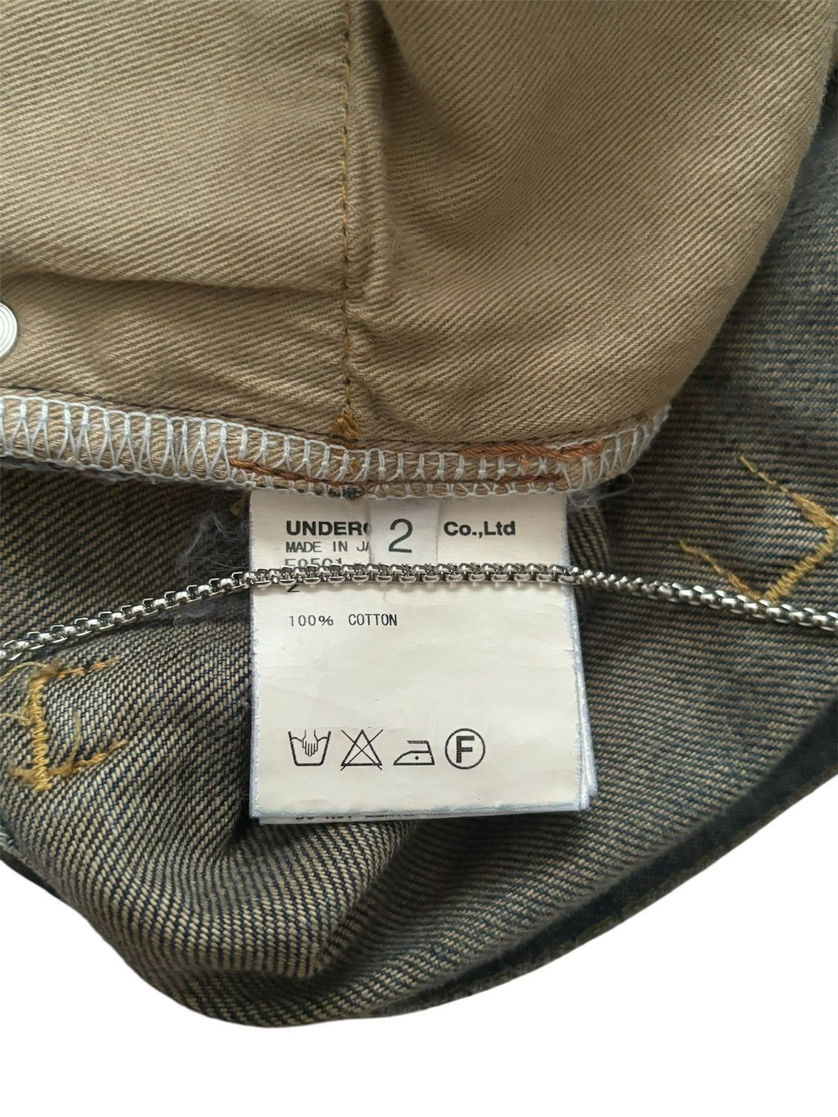 Undercover Undercover SS10 Blue Yarn Denim Size US 30 / EU 46 - 3 Thumbnail