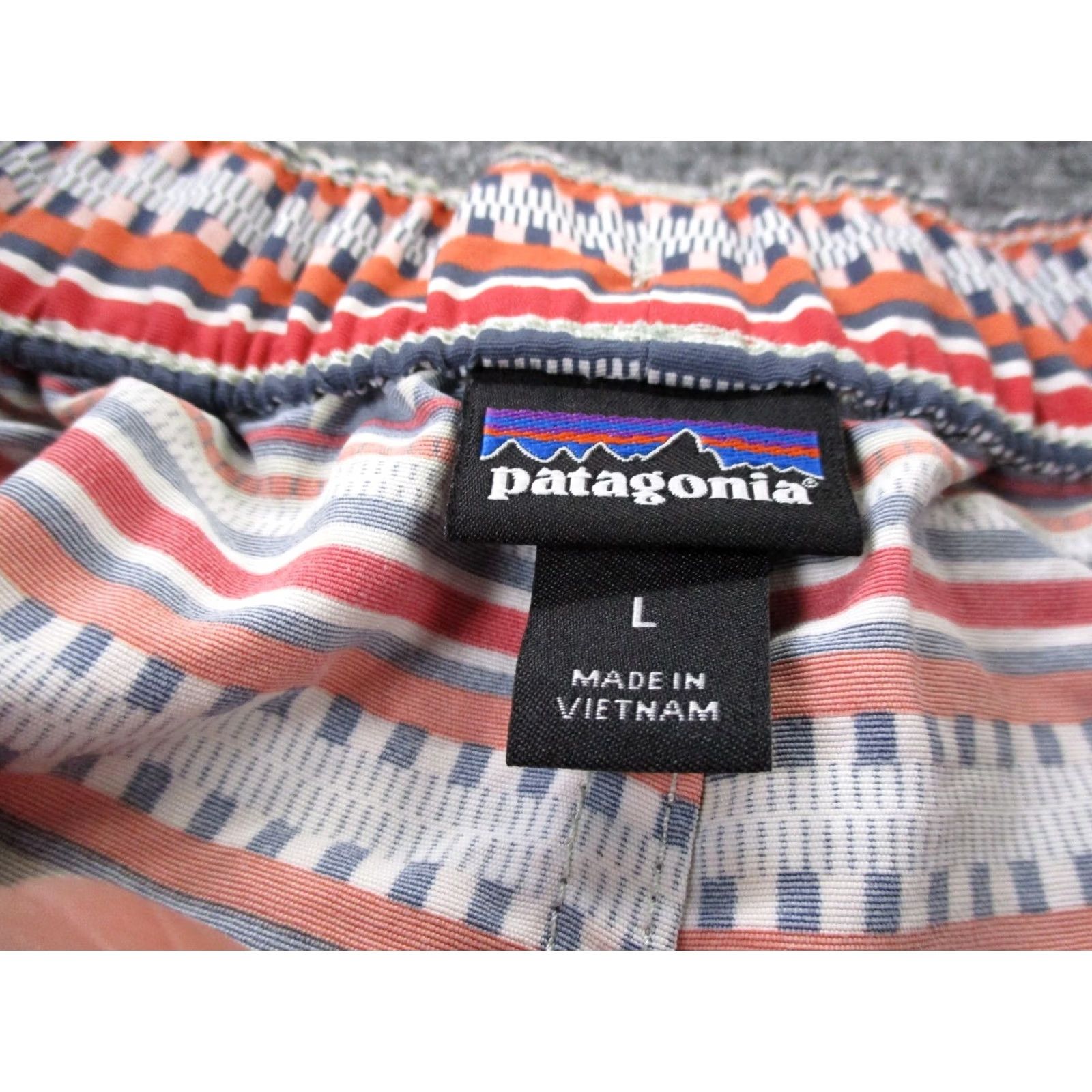 Patagonia Patagonia Baggies Shorts Womens L Nylon Lightweight Hiking Outdoors Aztec Size 36" / US 14 / IT 50 - 5 Thumbnail