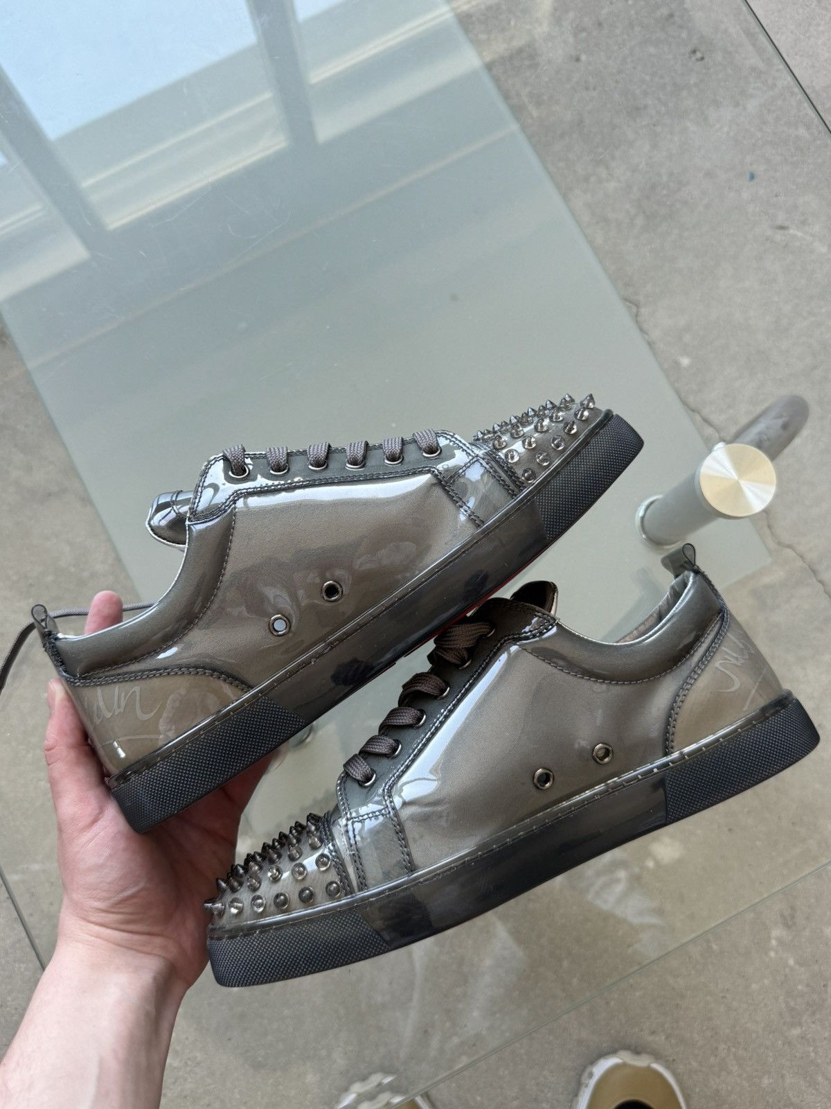 Christian Louboutin Christian Louboutin Louis Junior X Ray Sneakers Size US 9.5 / EU 42-43 - 17 Thumbnail
