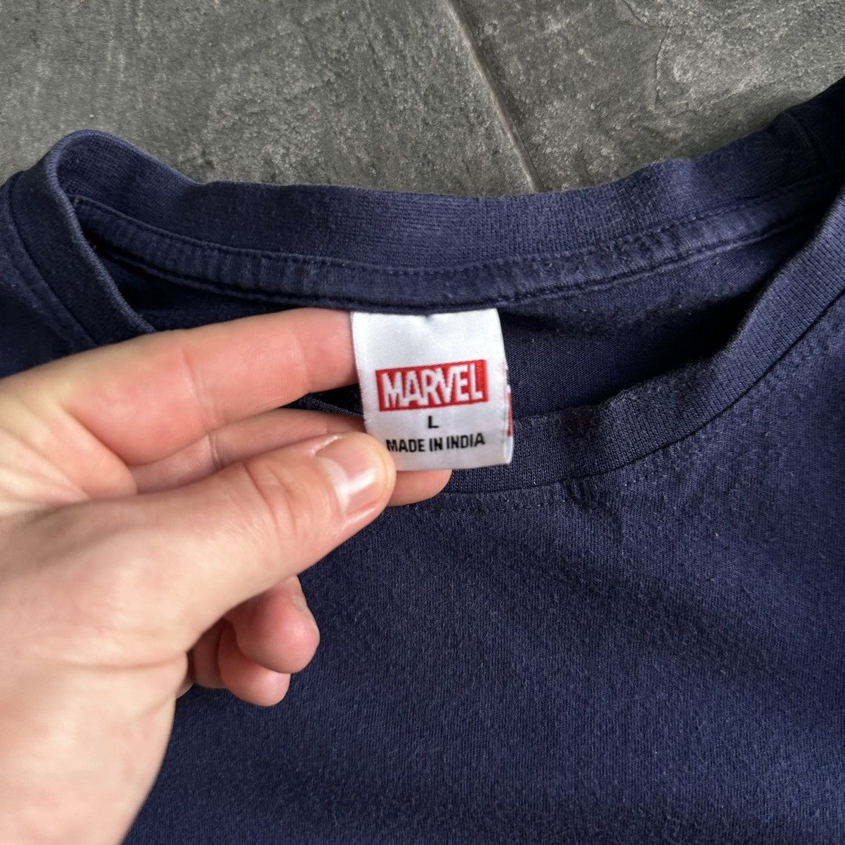 Marvel Comics × Vintage Vintage DC Marvel Comics T-shirts Capitan America Big Logo Size US L / EU 52-54 / 3 - 8 Thumbnail