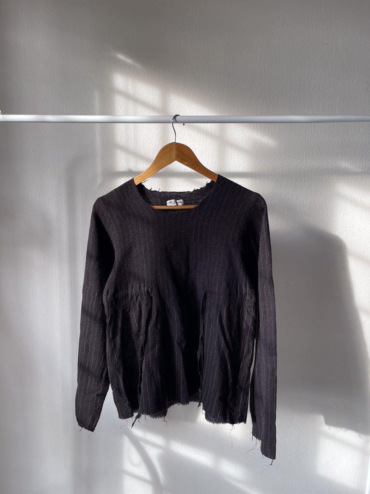 Comme des Garcons 1994 Comme Des Garçons Wool Long Sleeve A1 Size US S / EU 44-46 / 1 - 4 Thumbnail