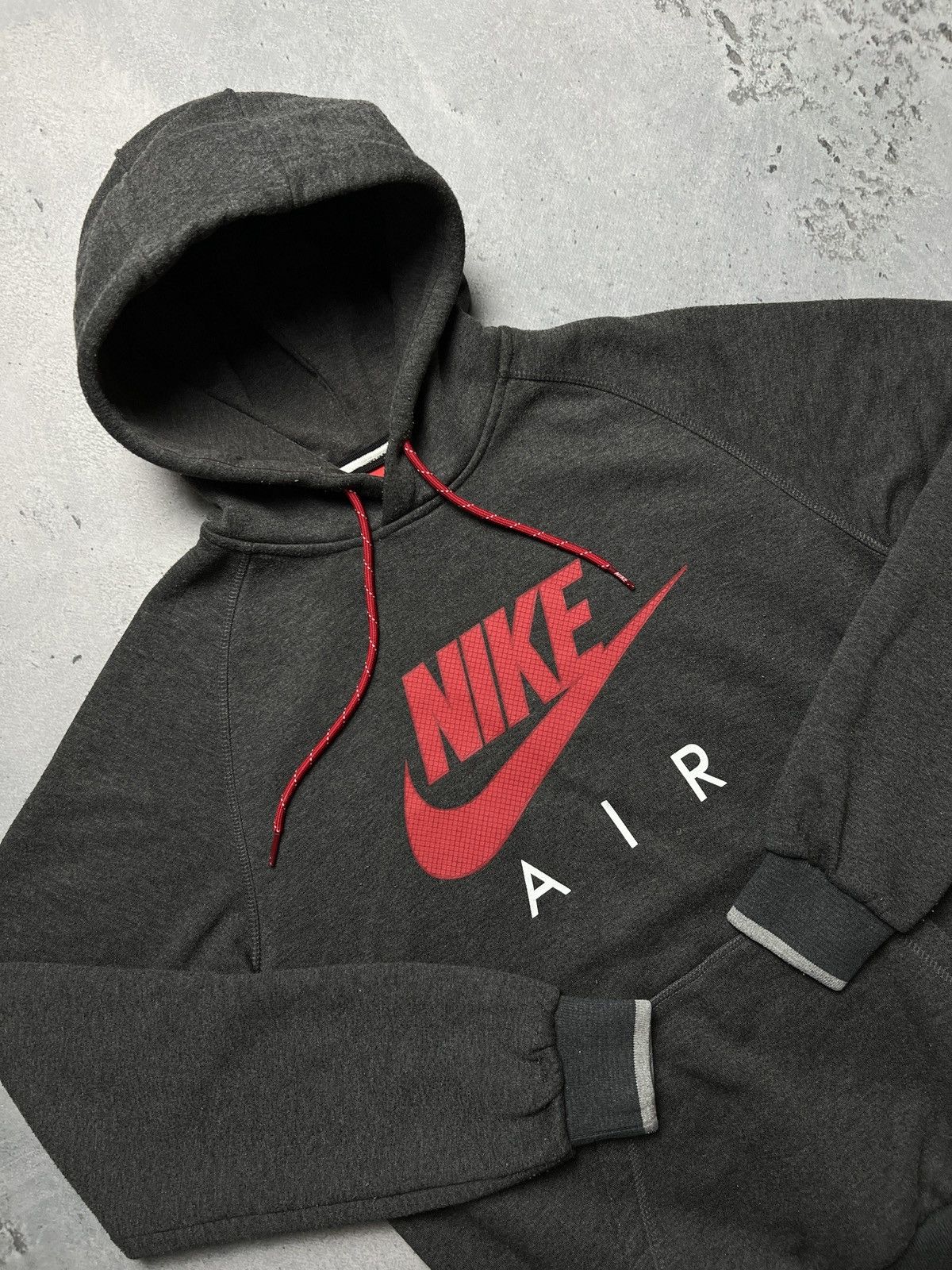 Nike Nike boxy fit vintage hoodie center swoosh logo spellout y2k Size US S / EU 44-46 / 1 - 3 Thumbnail