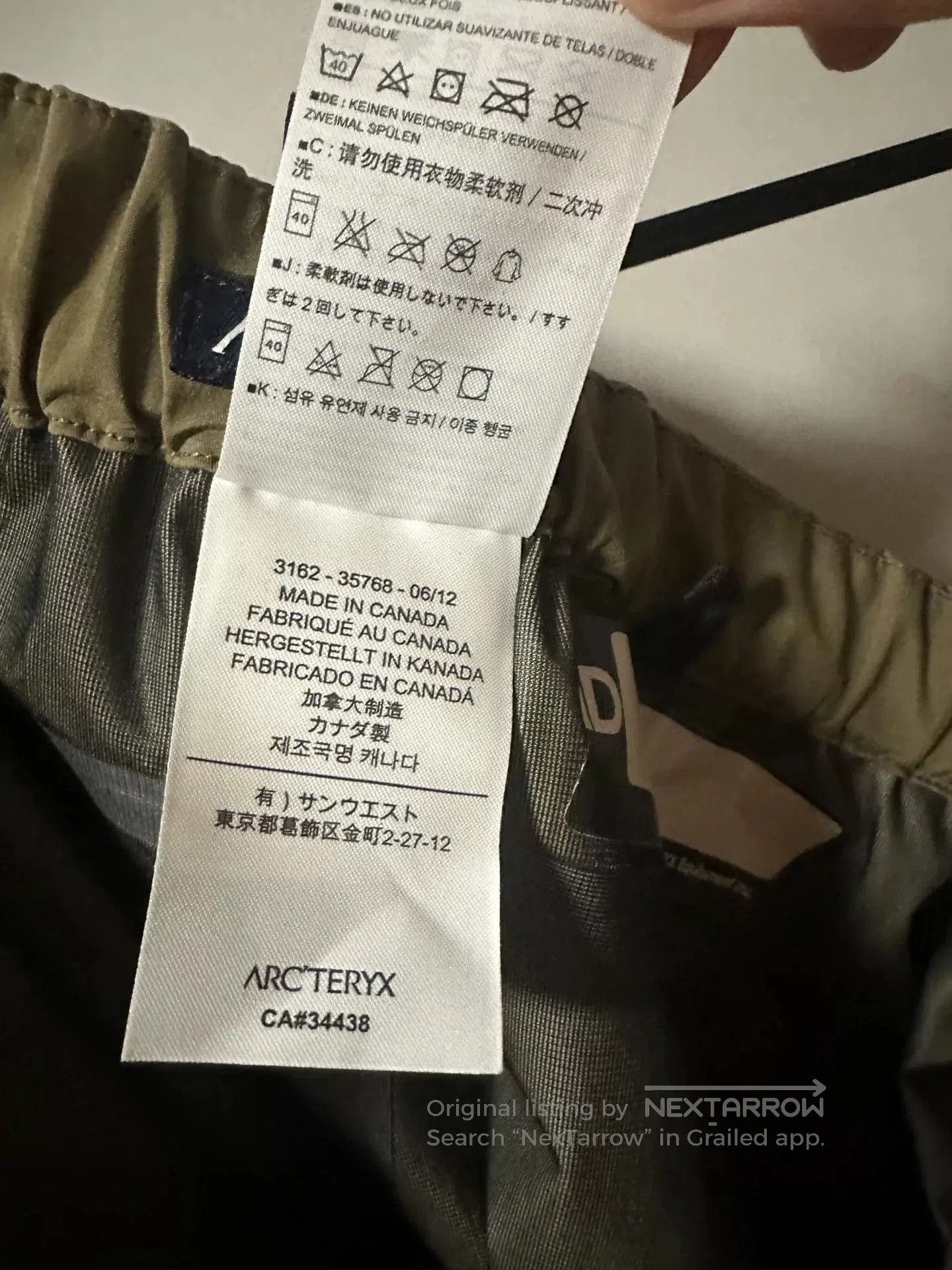 Arc'teryx Arcteryx Alpha Leaf Gen1 Hard Shell Pants. Size US 32 / EU 48 - 6 Thumbnail