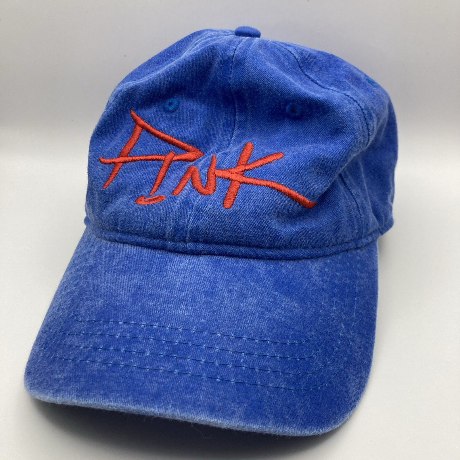 Other Pink Hat World Tour 2018 Blue Otto Adjustable Cap Size ONE SIZE - 2 Thumbnail