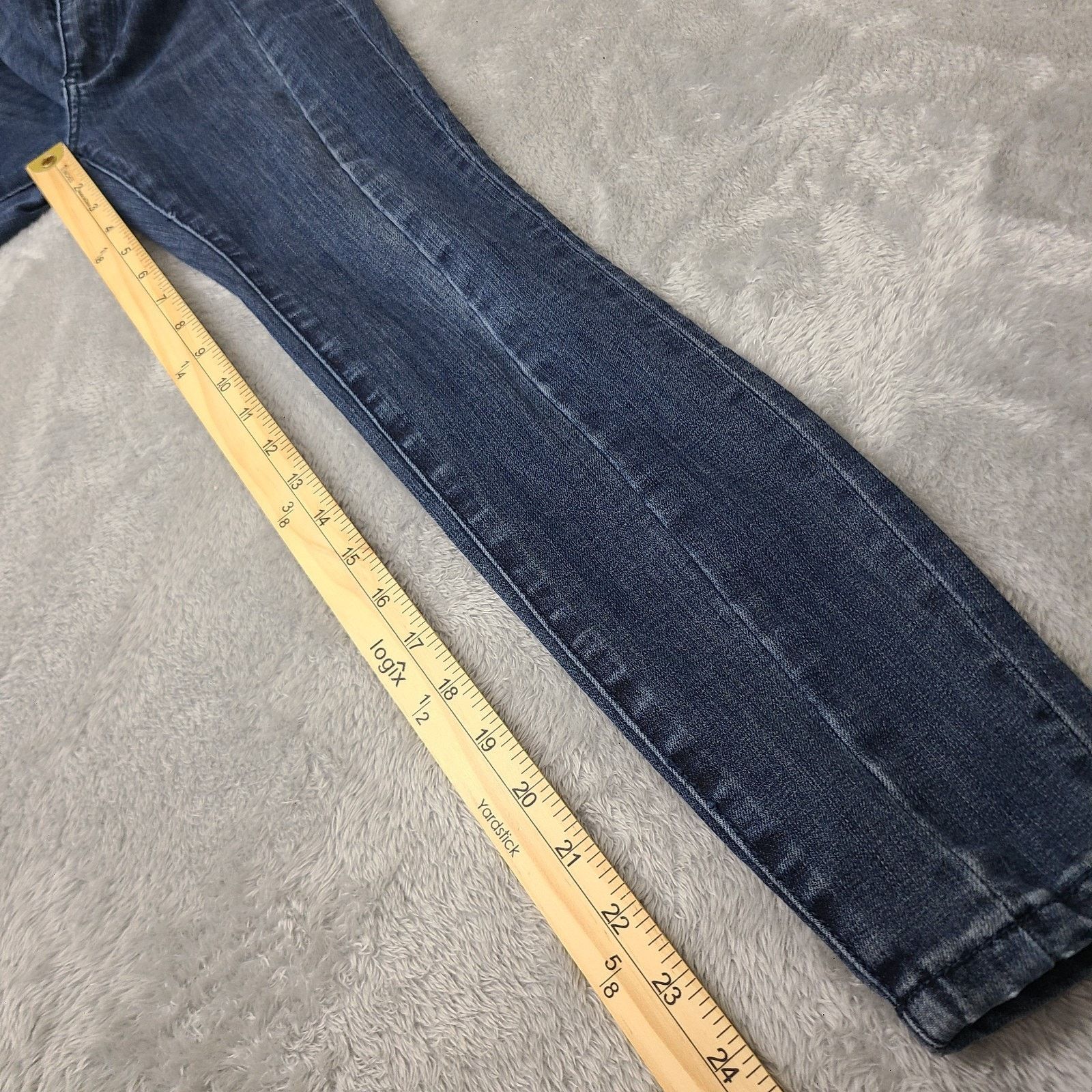Anthropologie Anthropologie Pilcro Long High Rise Wide Jeans Sz 25P 25 X25 Size 25" / US 0 / IT 36 - 7 Thumbnail