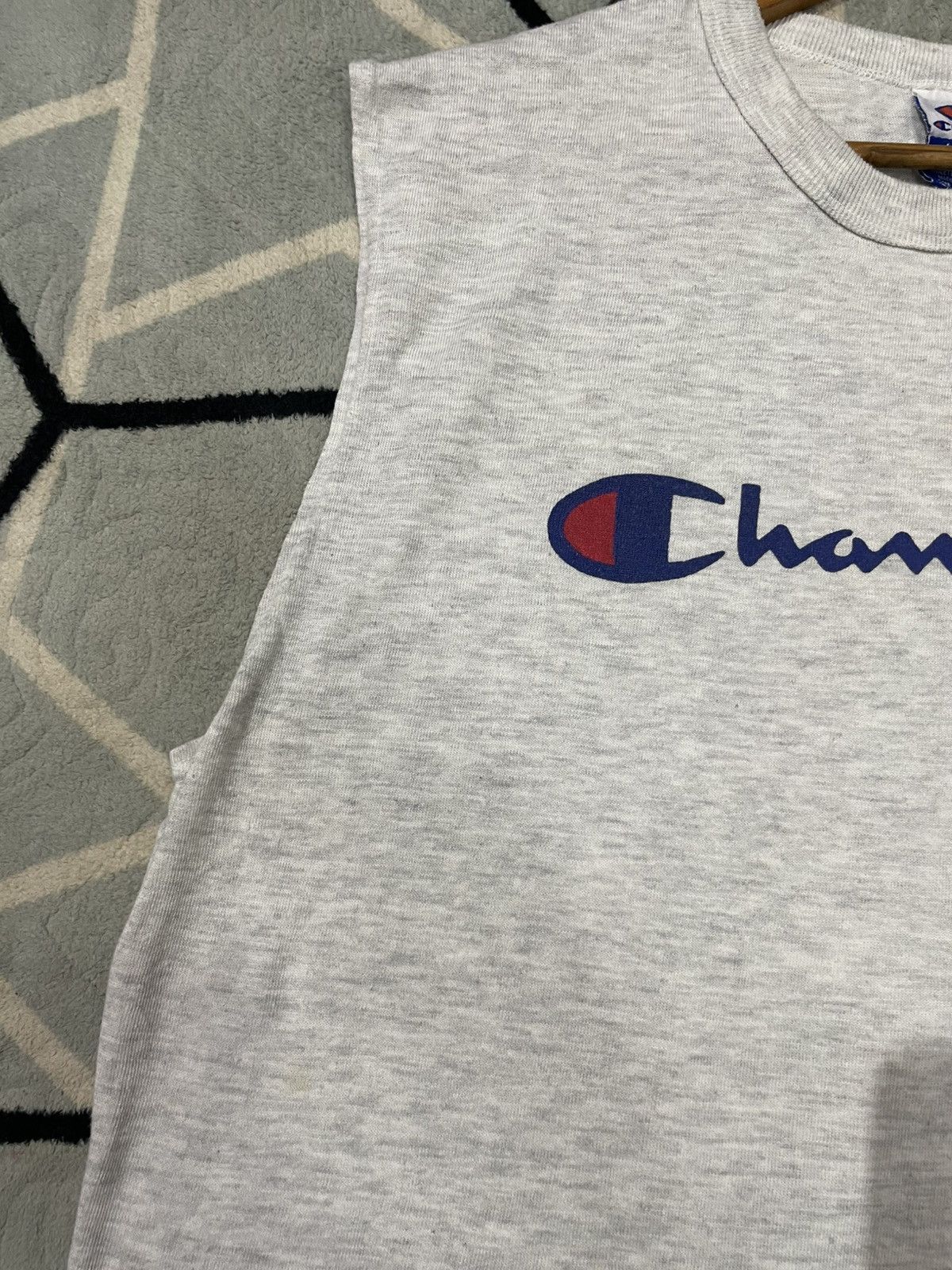 Champion Champion streetwear singlet sleeveless simple design Size US L / EU 52-54 / 3 - 4 Thumbnail