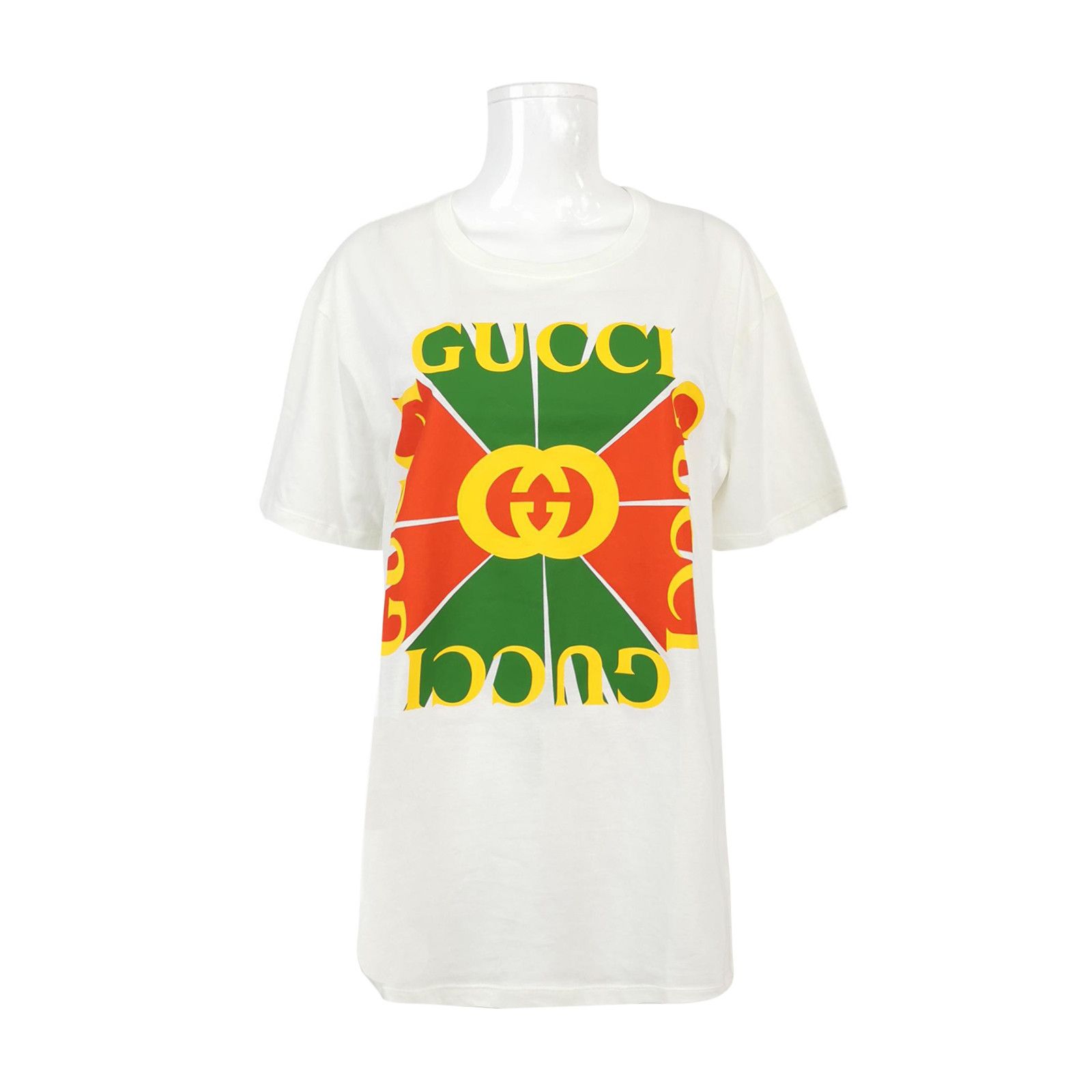 Gucci Gucci Graphic Logo T-Shirt Size M Size US M / EU 48-50 / 2 - 1 Thumbnail