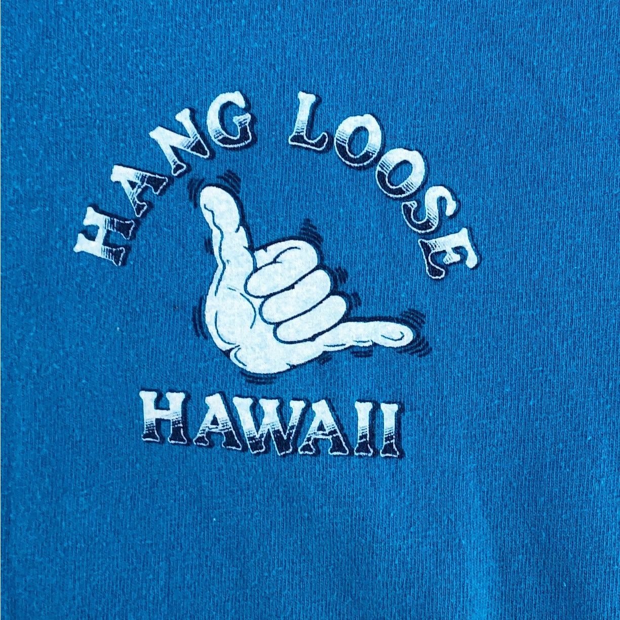 Vintage 80s Hang Loose Hawaii Stedman Super Hi Cru tshirt vintage Size US L / EU 52-54 / 3 - 4 Thumbnail