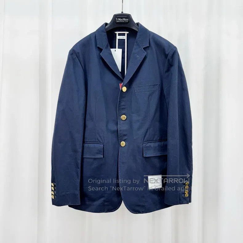 Thom Browne Thom Browne Gold Button Colorful Coat Size US S / EU 44-46 / 1 - 1 Thumbnail