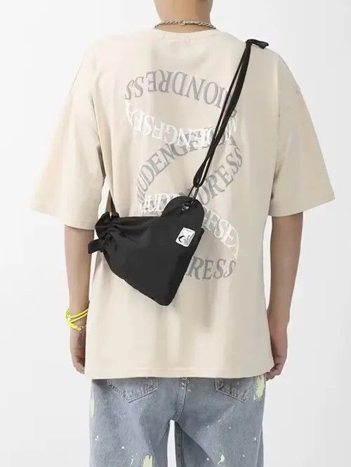 Other Y2k aesthetic nylon crossbody pouch bag side bag Size ONE SIZE - 3 Thumbnail