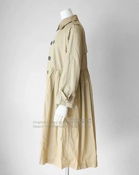 Comme des Garcons Comme des Garcons Khaki Trench Coat Size S / US 4 / IT 40 - 2 Thumbnail