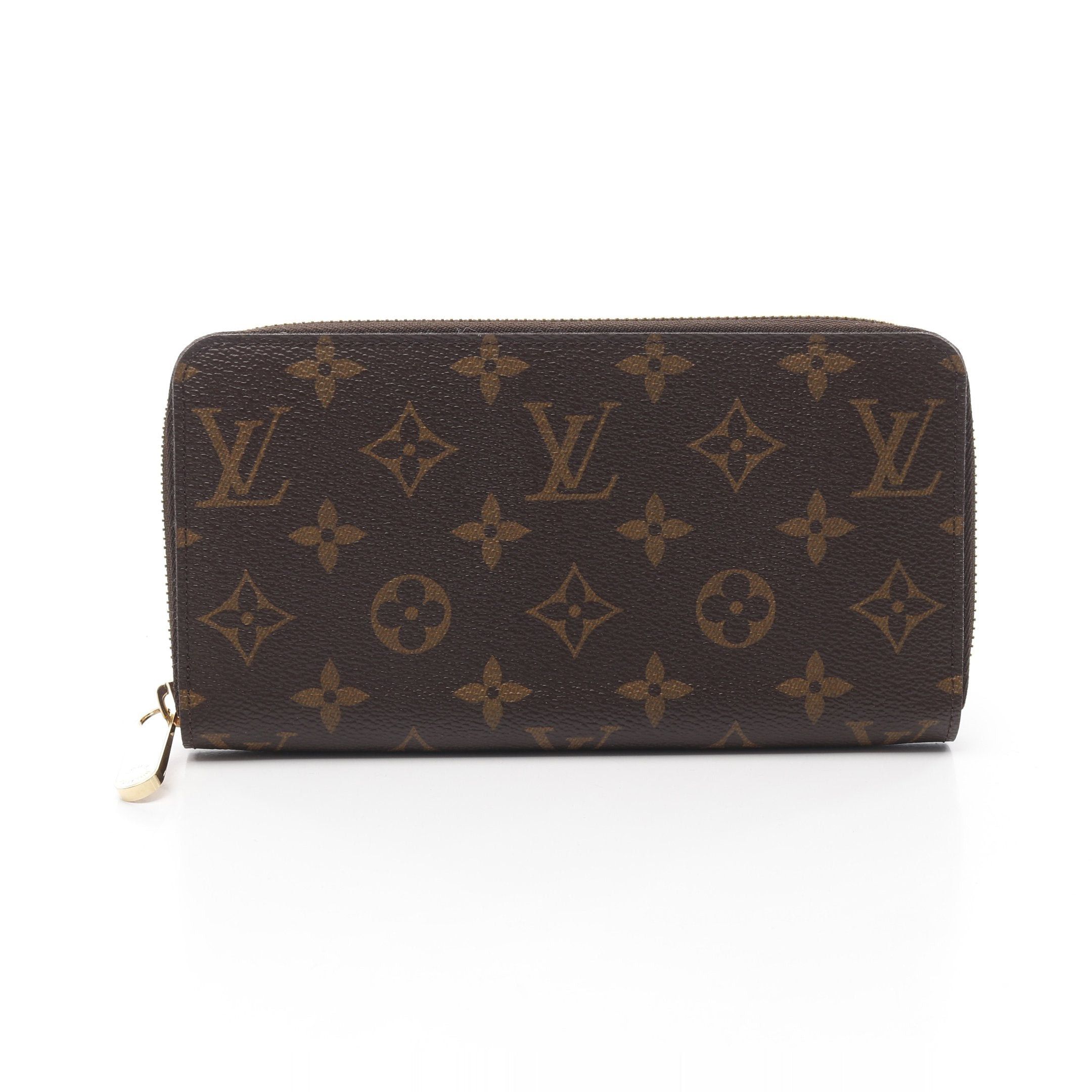 Louis Vuitton Louis Vuitton Zippy Wallet Monogram Round Zipper Long Brown Size ONE SIZE - 1 Thumbnail