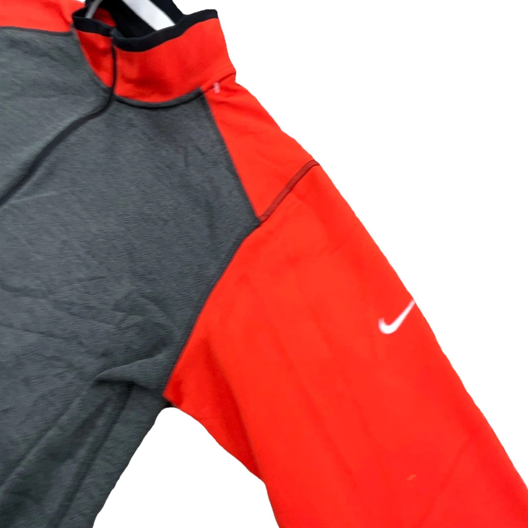 Nike Nike Sweatshirt Men M Red Gray Pullover Dri Fit Performance 1/4 Zip Logo Zipper Golf Nike Golf Crewneck Sweater Size US M / EU 48-50 / 2 - 3 Thumbnail