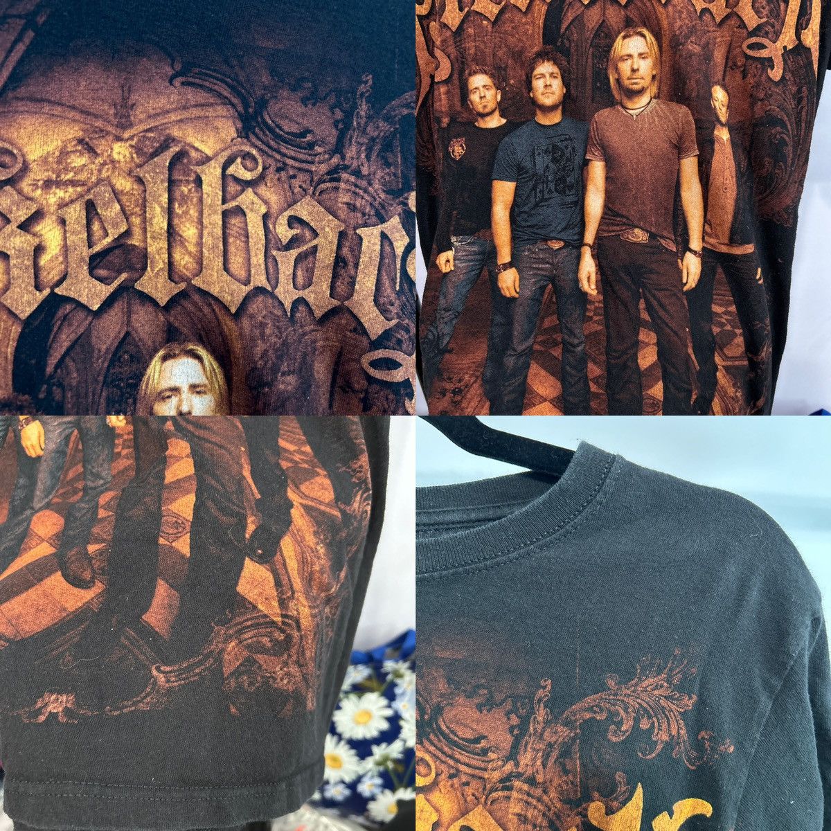 Anvil Anvil Nickelback 2010 Allover Graphic Tshirt Sz S -“Lynwood" Size US S / EU 44-46 / 1 - 5 Thumbnail