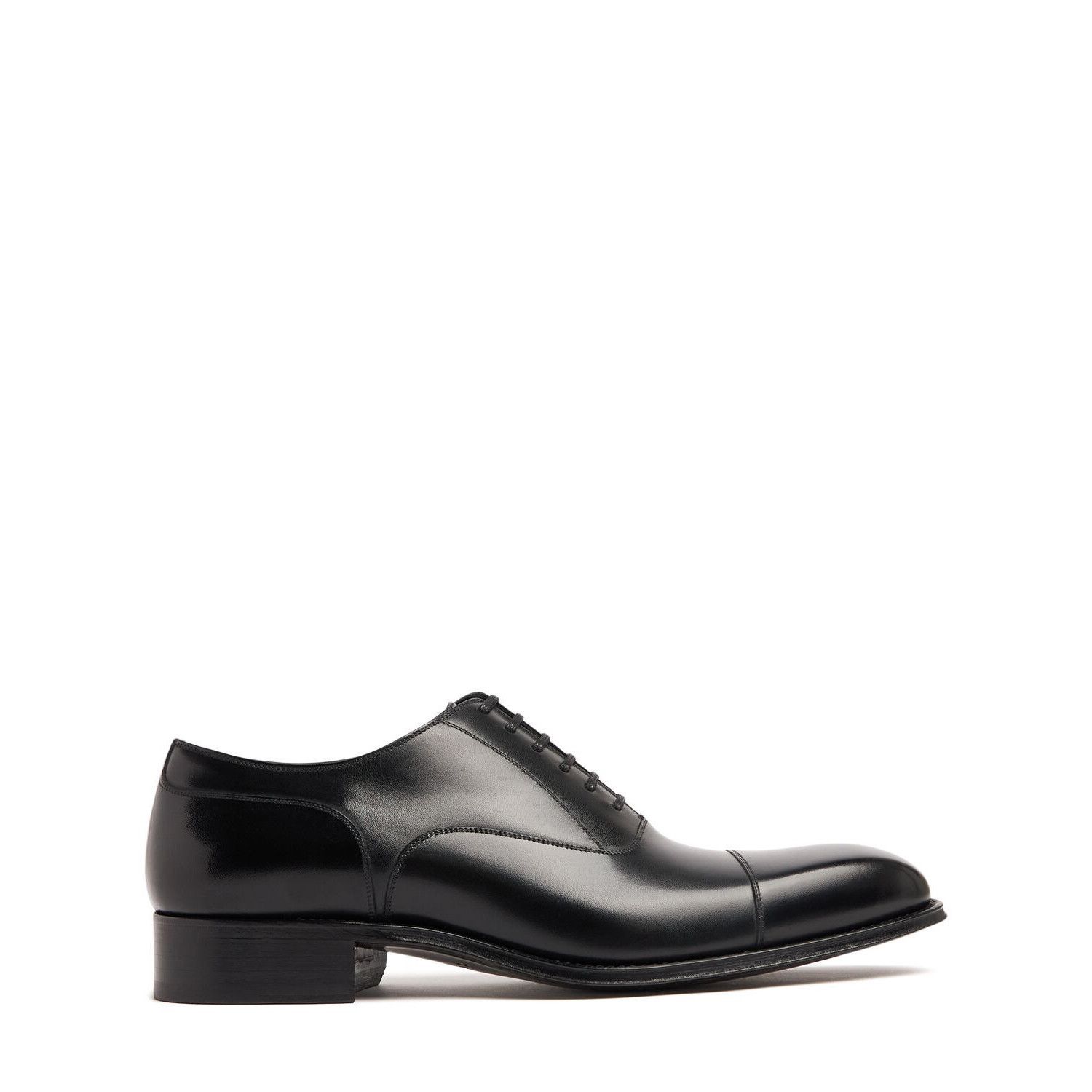 TOM FORD Claydon Black Leather Oxford Shoes New & Authentic