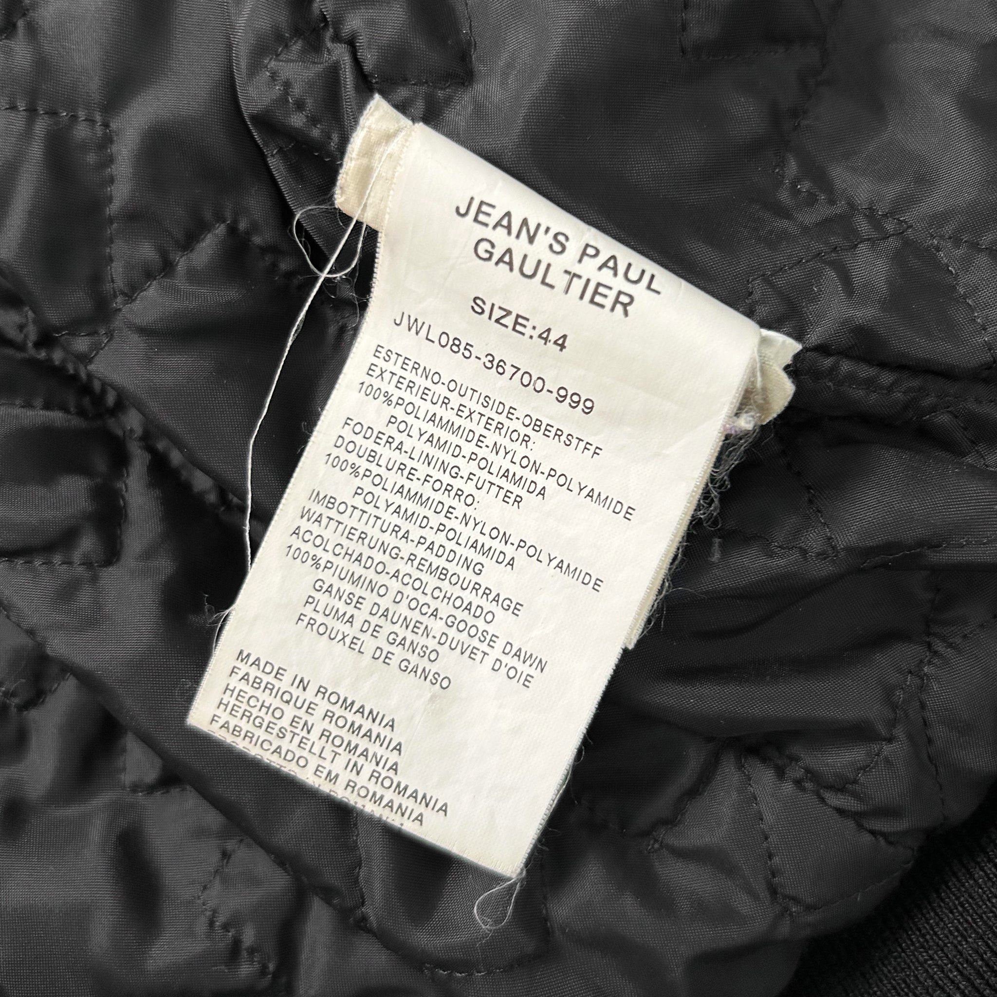 Jean Paul Gaultier Jean Paul Gaultier Fur Hooded Jacket Black Size US XS / EU 42 / 0 - 6 Thumbnail