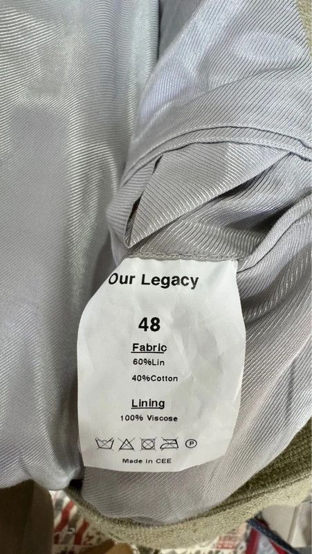 Our Legacy Our Legacy coat Overcoat canvas jacket trench Size US M / EU 48-50 / 2 - 11 Thumbnail