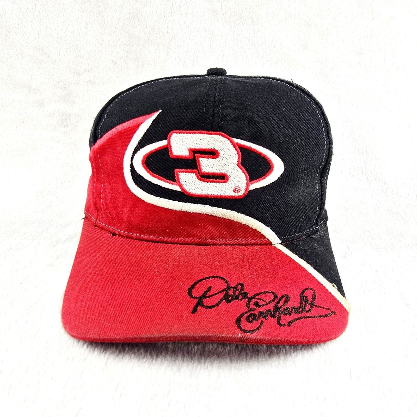 NASCAR Vintage Dale Earnhardt #3 NASCAR Snapback Hat 90s Size ONE SIZE - 1 Thumbnail