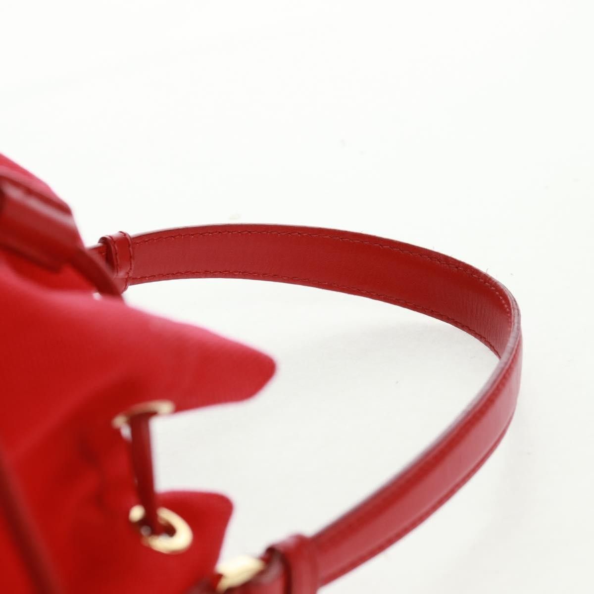 Prada PRADA Shoulder Bag Straw Canvas Beige Red Auth 167958V - Jer Size ONE SIZE - 8 Thumbnail