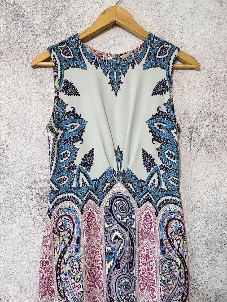 Etro Etro Viscose Floral Midi Dress Made in Italy Size S / US 4 / IT 40 - 2 Thumbnail
