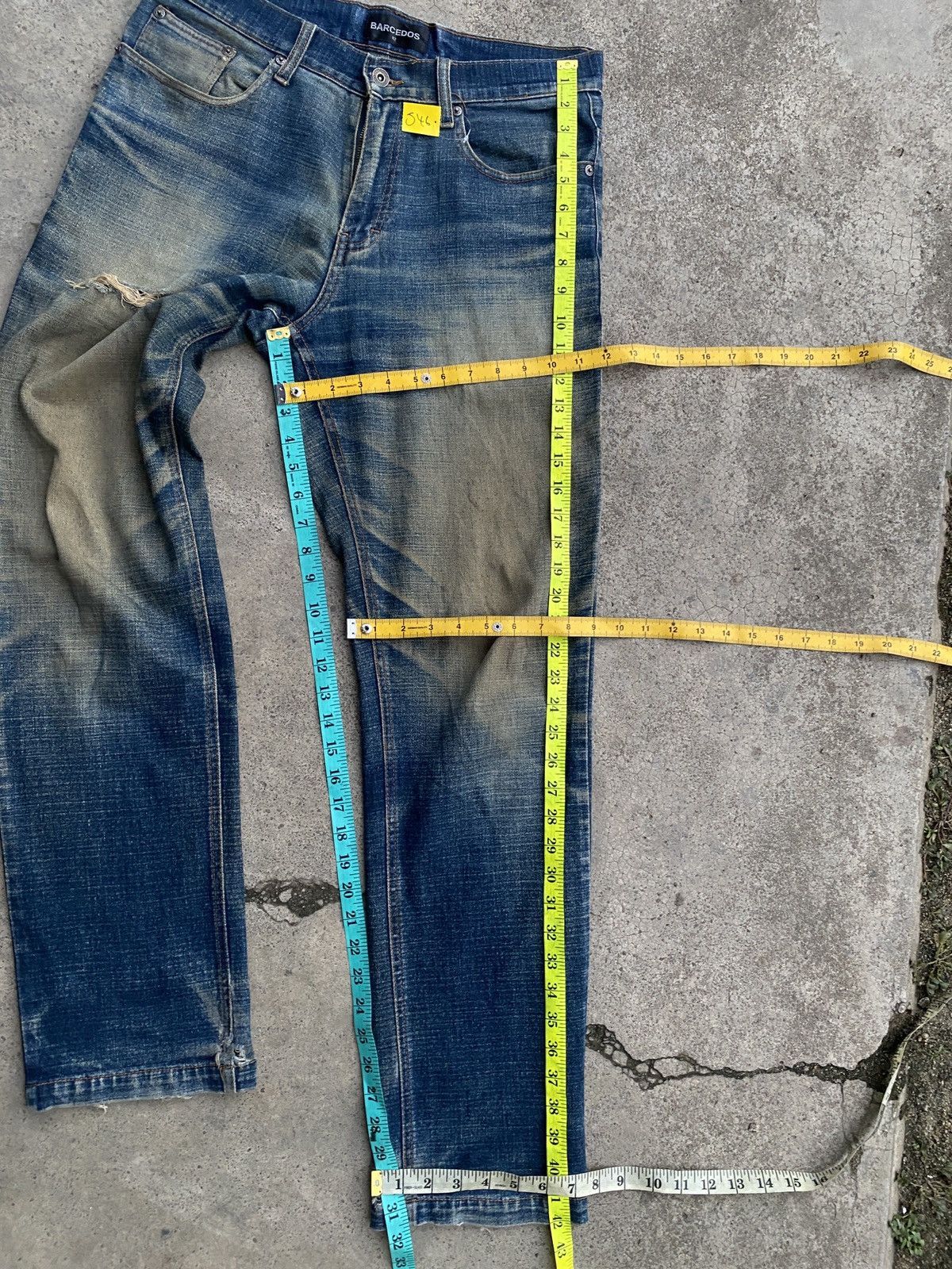 Edwin × Japanese Brand Vintage barcedos slim fit denim Size US 34 / EU 50 - 6 Thumbnail