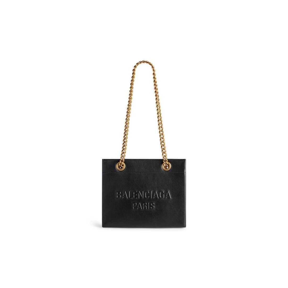 Balenciaga o1w1db10525 Size: OS / Duty Free Small Tote Bag in Black Size ONE SIZE - 1 Thumbnail