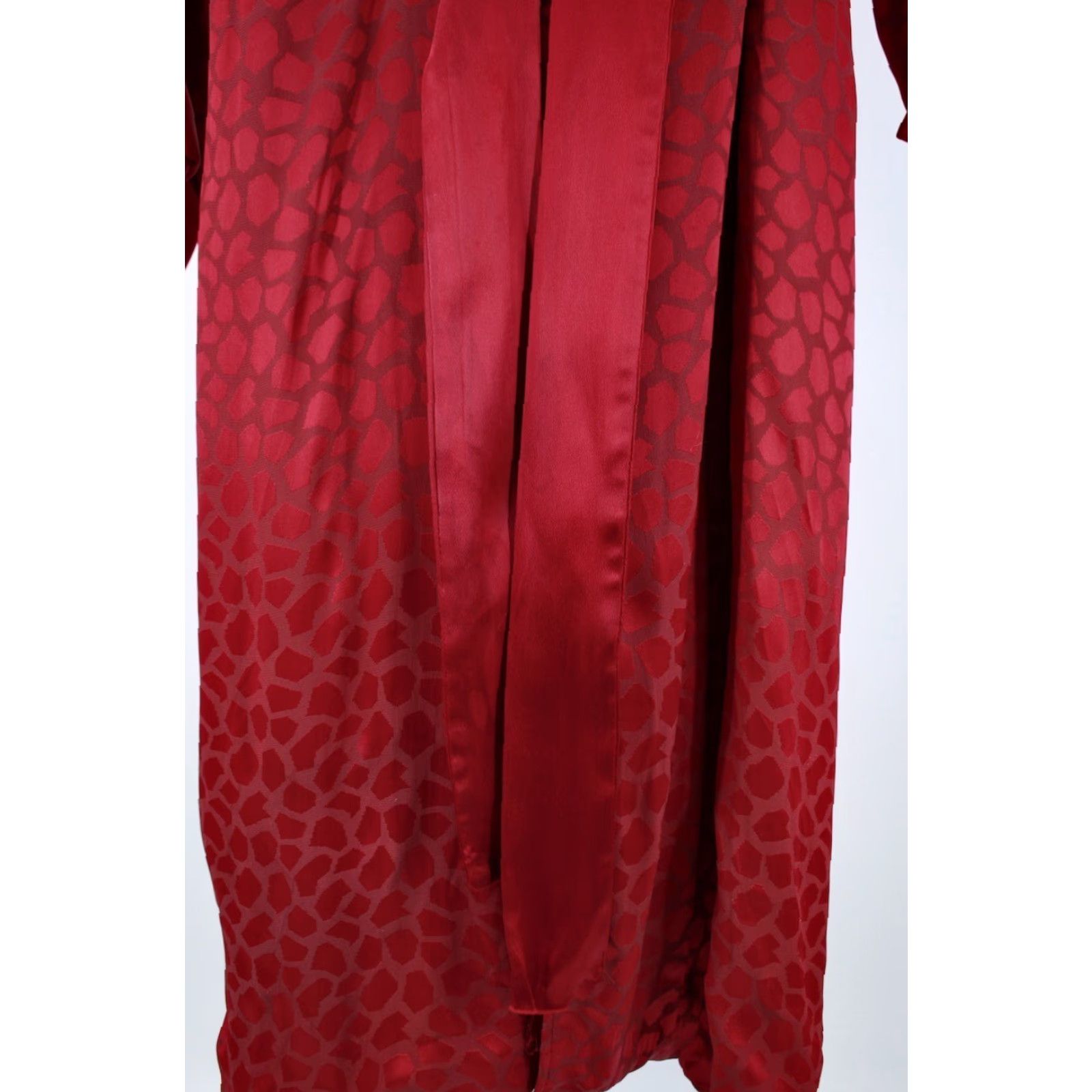 Vintage VTG State O Maine 50s Robe / Smoking Jacket Shirt Adult L Red 1950s Vintage Mens Size US M / EU 48-50 / 2 - 7 Thumbnail