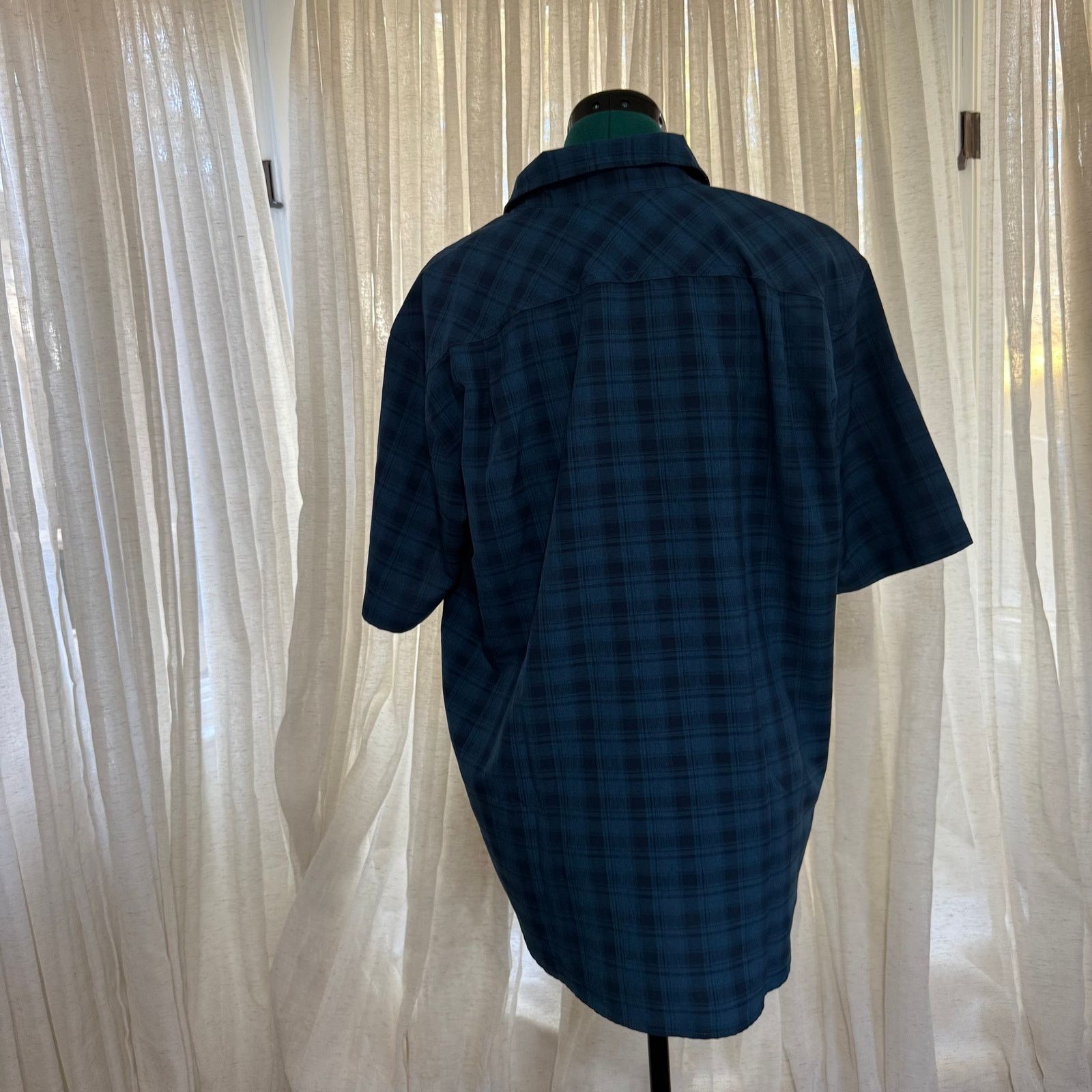 Orvis Orvis Classic Collection Blue Short-Sleeve Shirt | Sz L Size US L / EU 52-54 / 3 - 5 Thumbnail