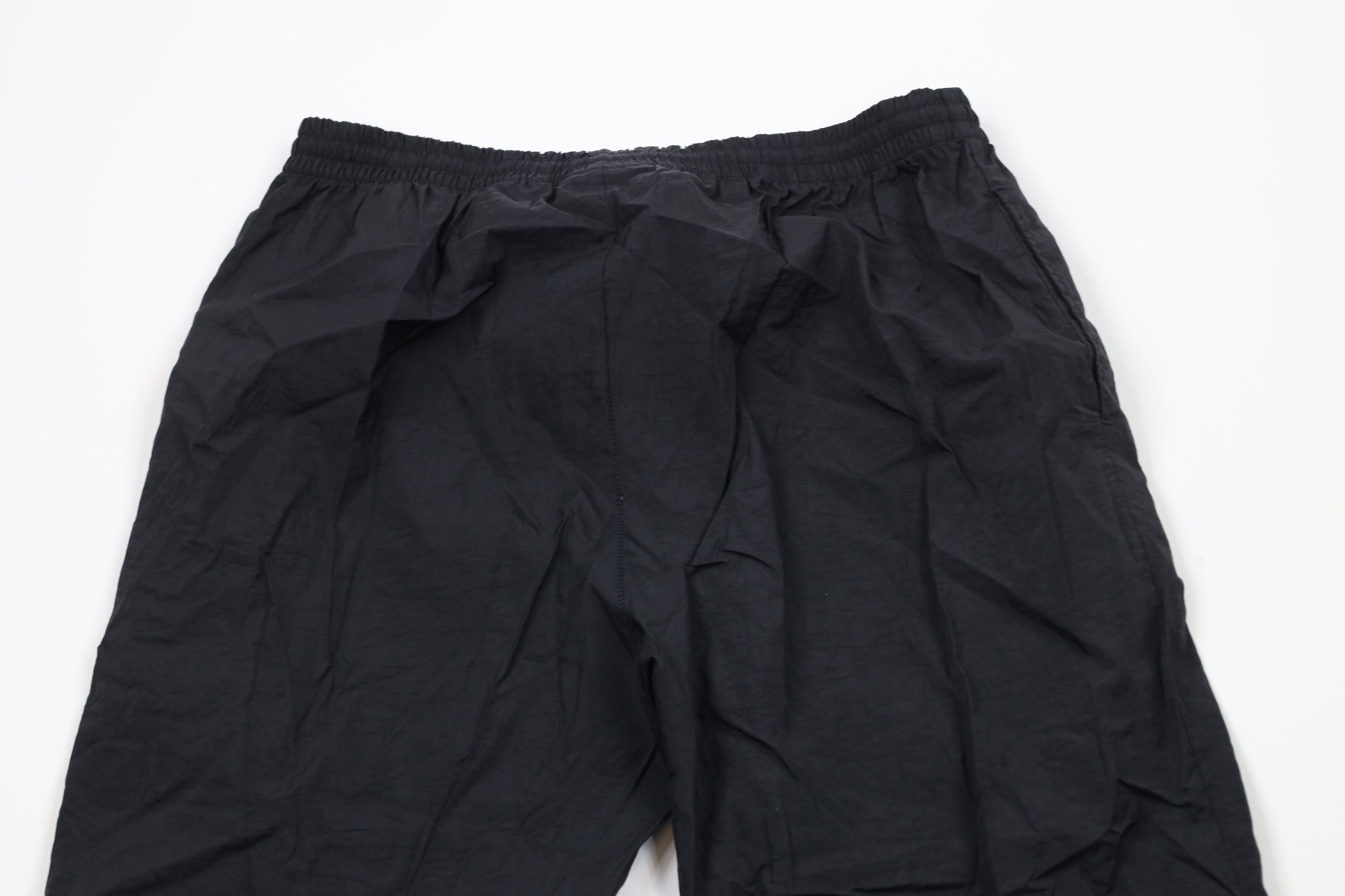 Reebok × Vintage Vintage 90s Reebok Nylon Windbreaker Joggers Pants Black Size US 36 / EU 52 - 12 Thumbnail
