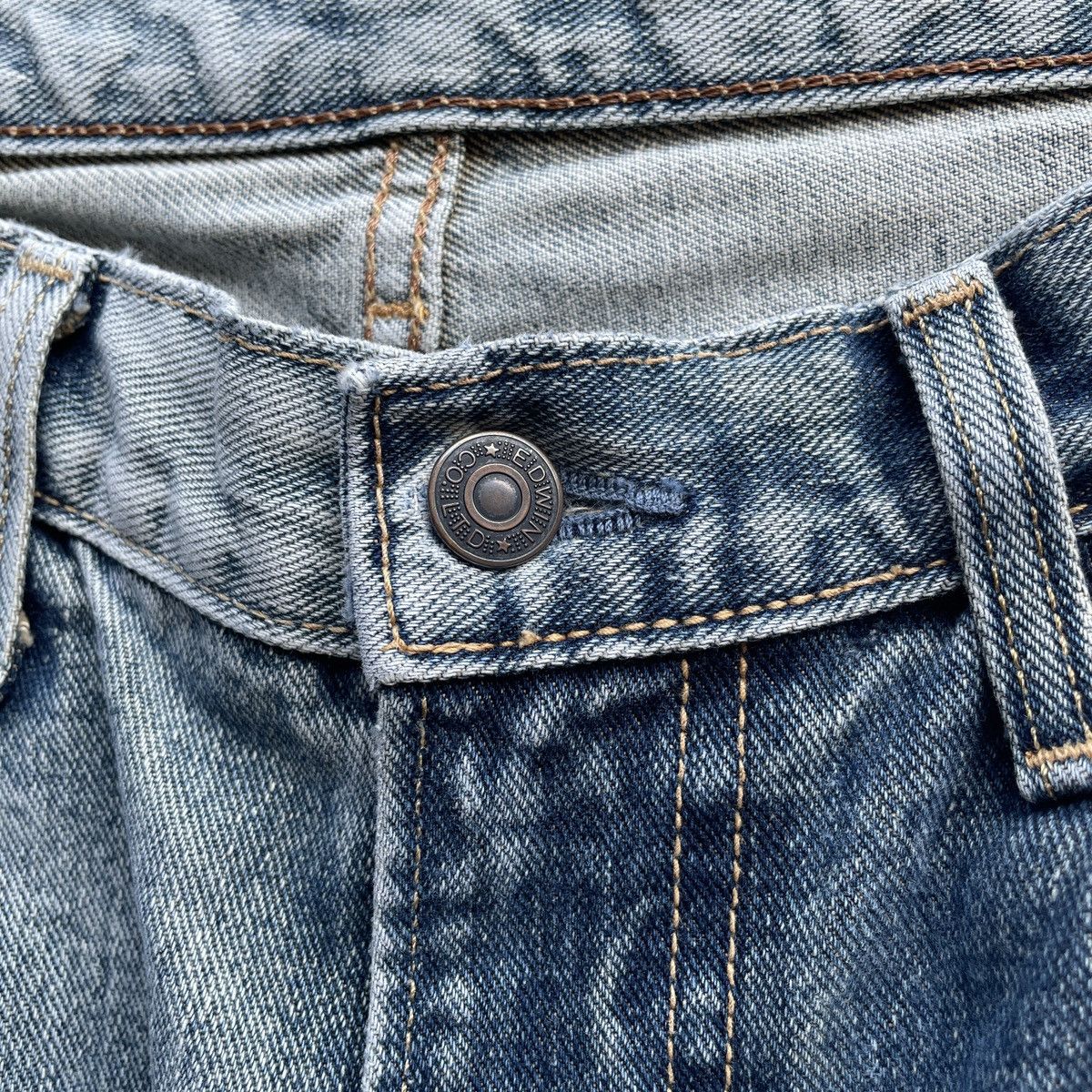Edwin Vintage Edwin Made In Japan Wash Jeans Denim Pants Faded W31 Size US 31 - 6 Thumbnail