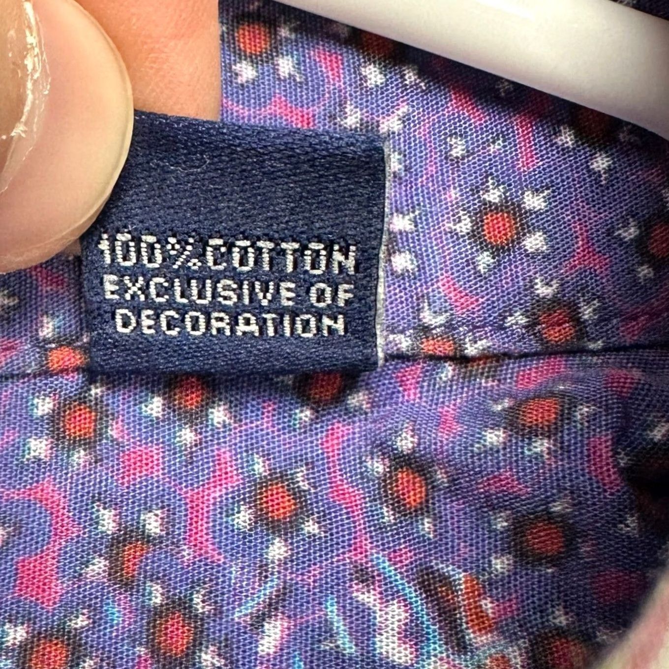 Robert Graham Robert Graham Shirt Men Button-Up Large Blue Stripe Slit Cuff Embroidered Casual Size US L / EU 52-54 / 3 - 6 Thumbnail